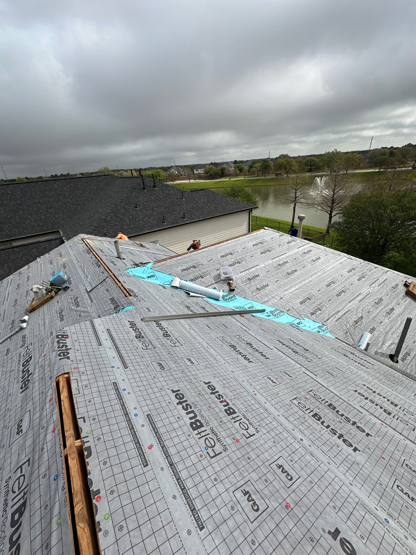 Roof Replacement in Villages of Cypress Lakes, Cypress TX by Roof Repair Company