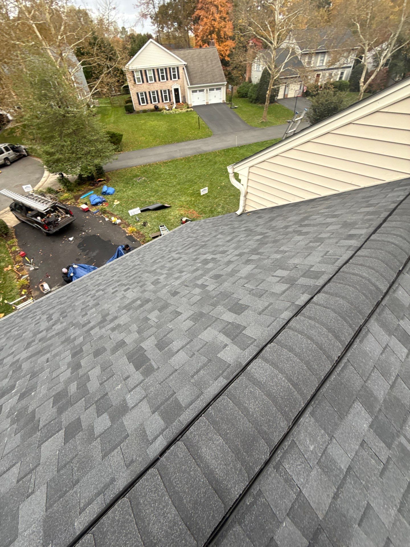 Alexandria :Residential Roof Replacement with CertainTeed Landmark Pro in Max Def Moire Black  by RM Banning, Inc.