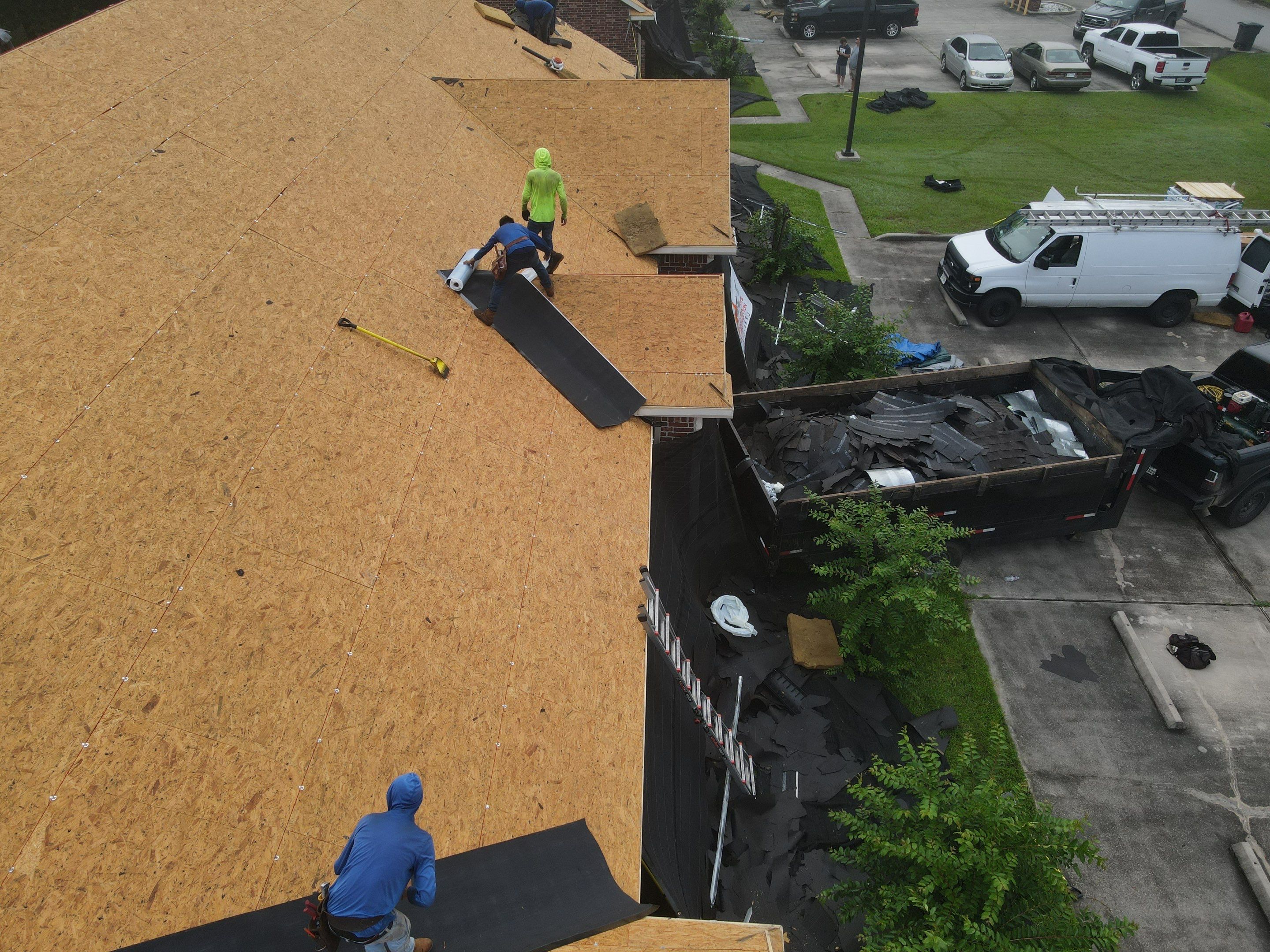 Commercial Roofing Installation using Malarkey Vista Impact Resistant by Roof Concepts Construction