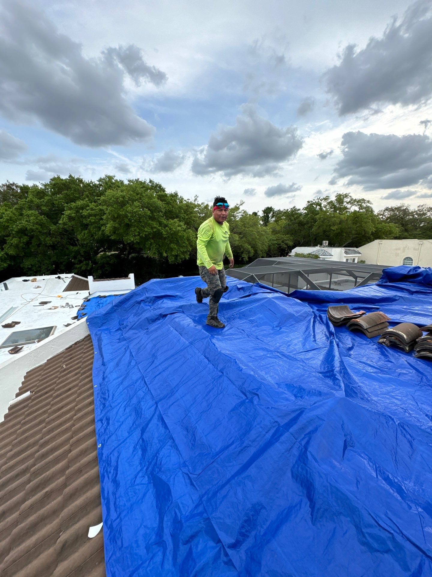 Project in Tampa 33613 by Mitchell Roofing Company LLC