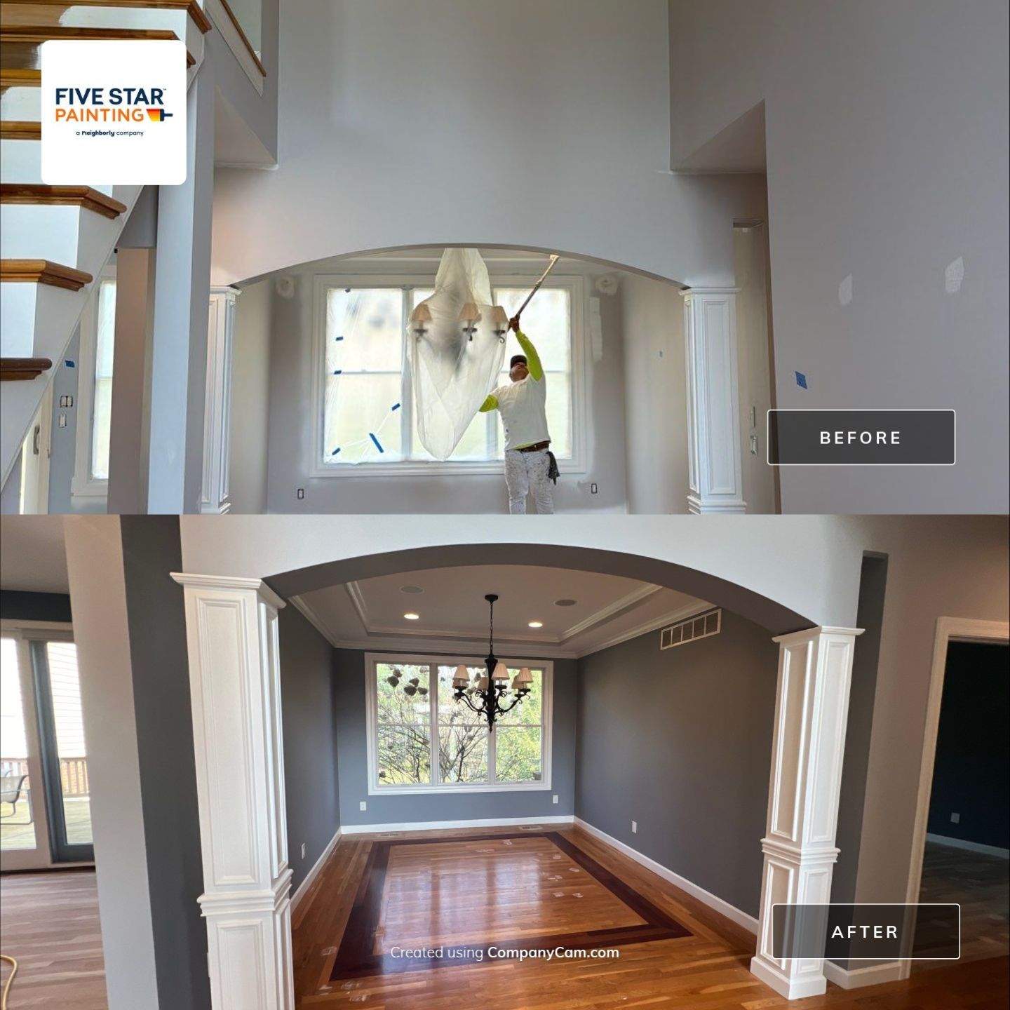 Big projects in Batavia - Interior by Five Star Painting of Batavia
