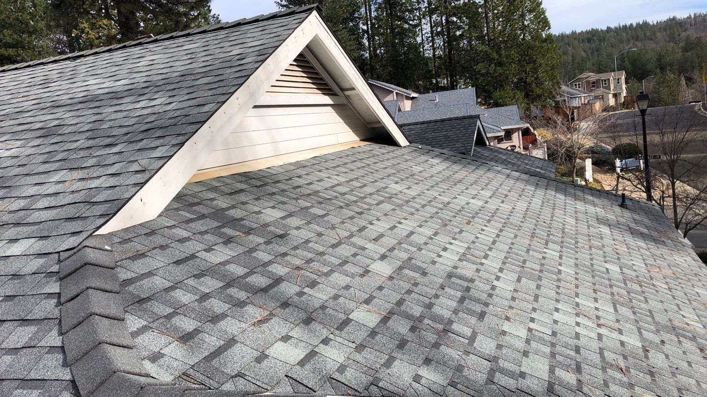 Attic Insulation, Roofing, and Solar for this in-town home by Byers Enterprises 