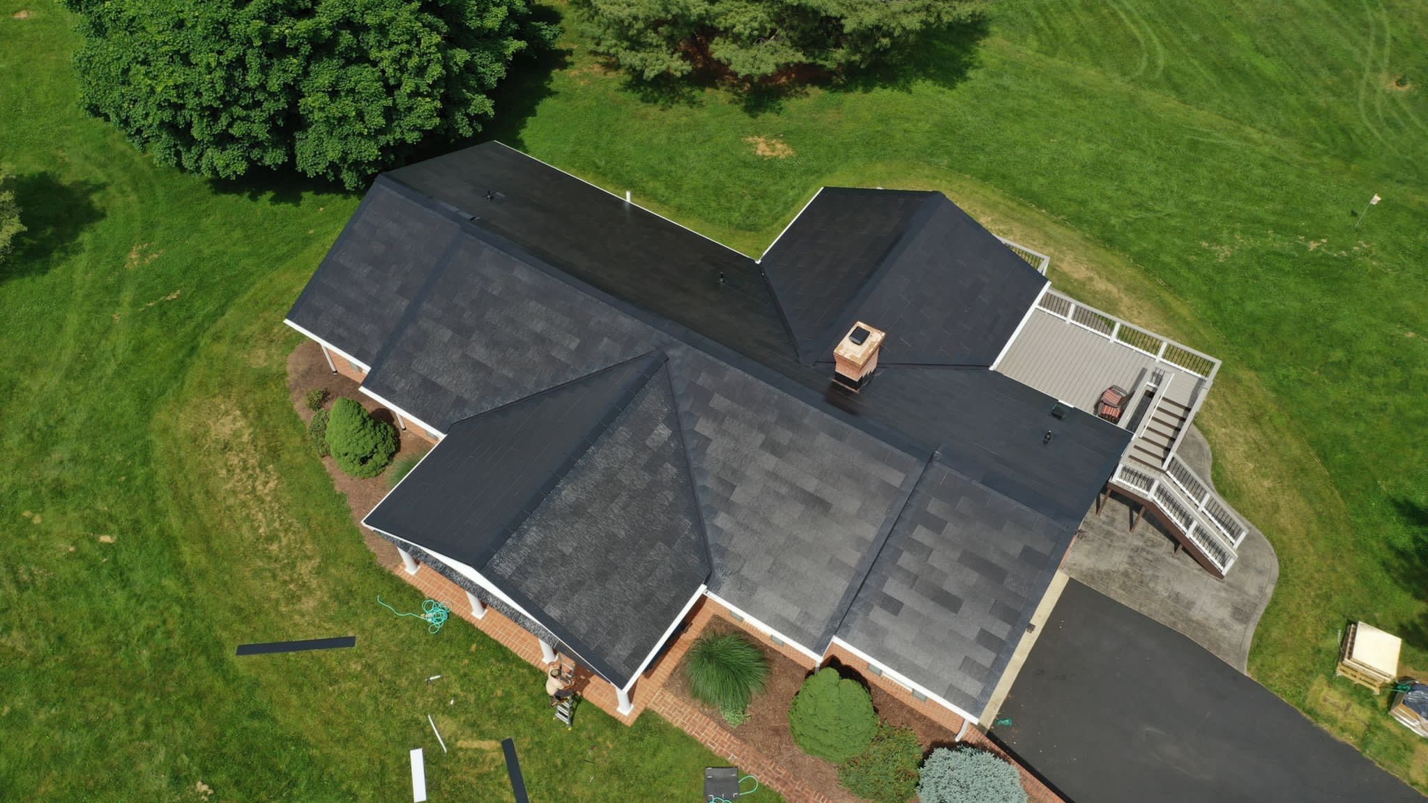 Tesla Solar Roof Installation by American Home Contractors