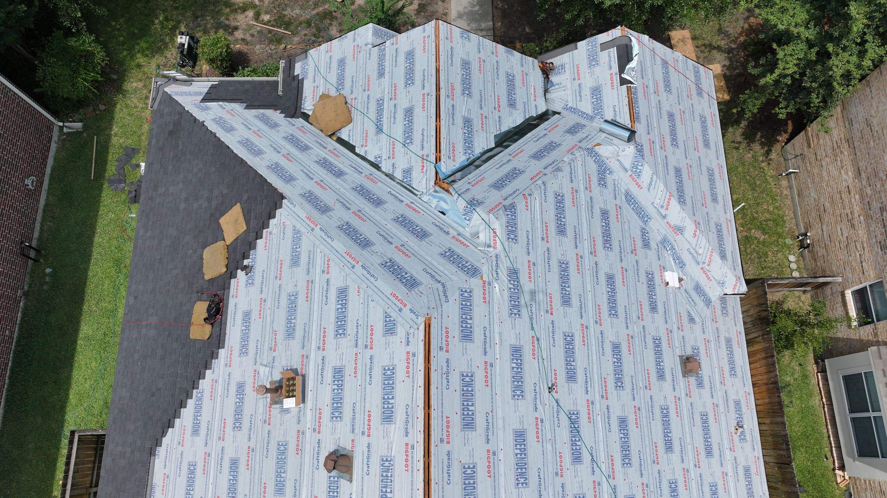 Complete Roof Replacement — The Woodlands, TX by PL Roofing & SB Roofing, LLC.