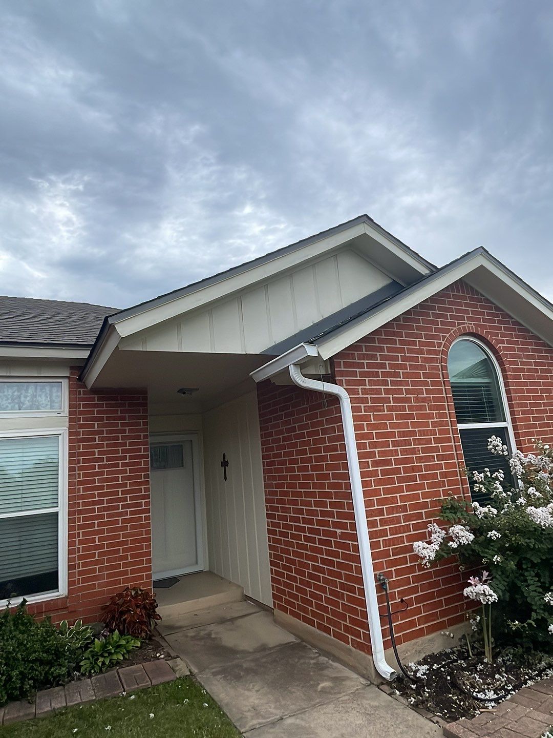 roof replacement & gutter installation in Edmond by McCann's Roofing and Construction