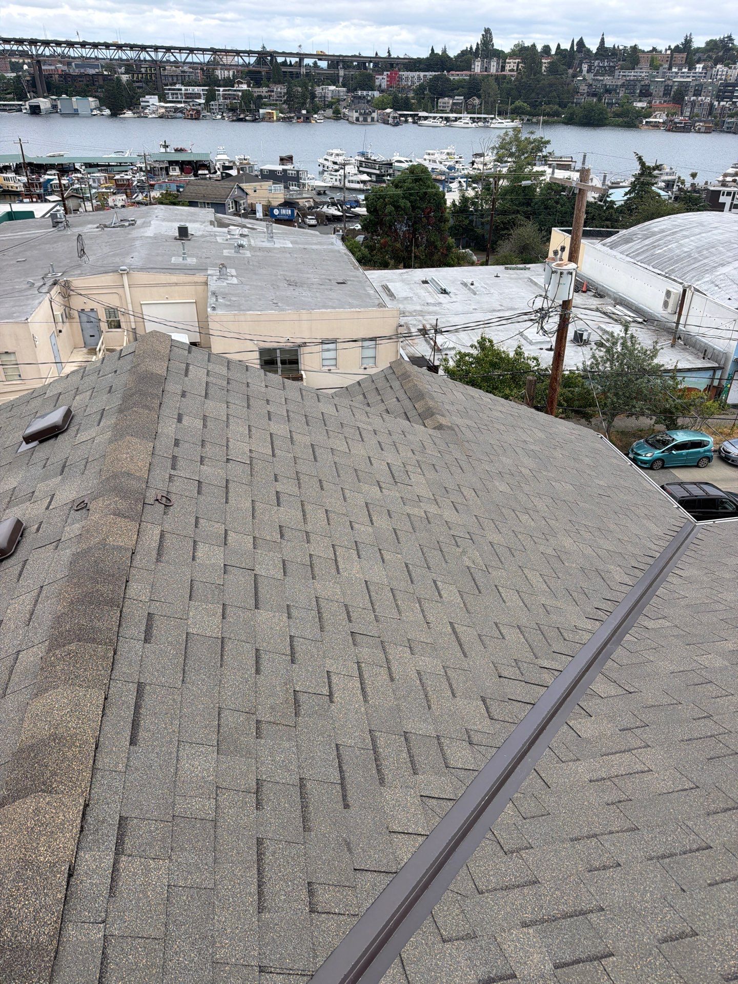 Residential Roofing Installation using GAF HDZ Shingles by Roofing Formula LLC