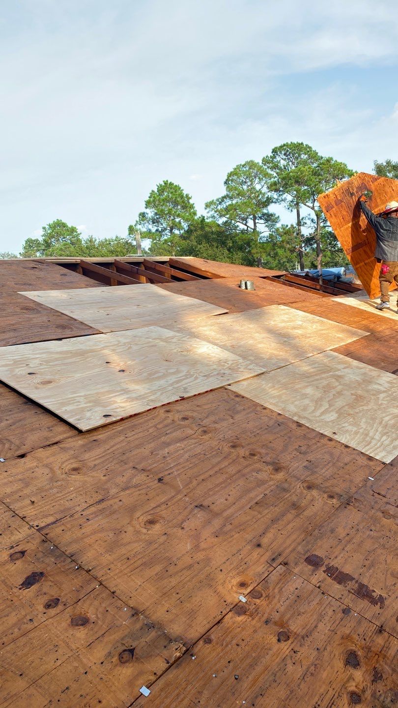 Residential Roofing Installation using Roof Replacement by American Roofing & Construction LLC