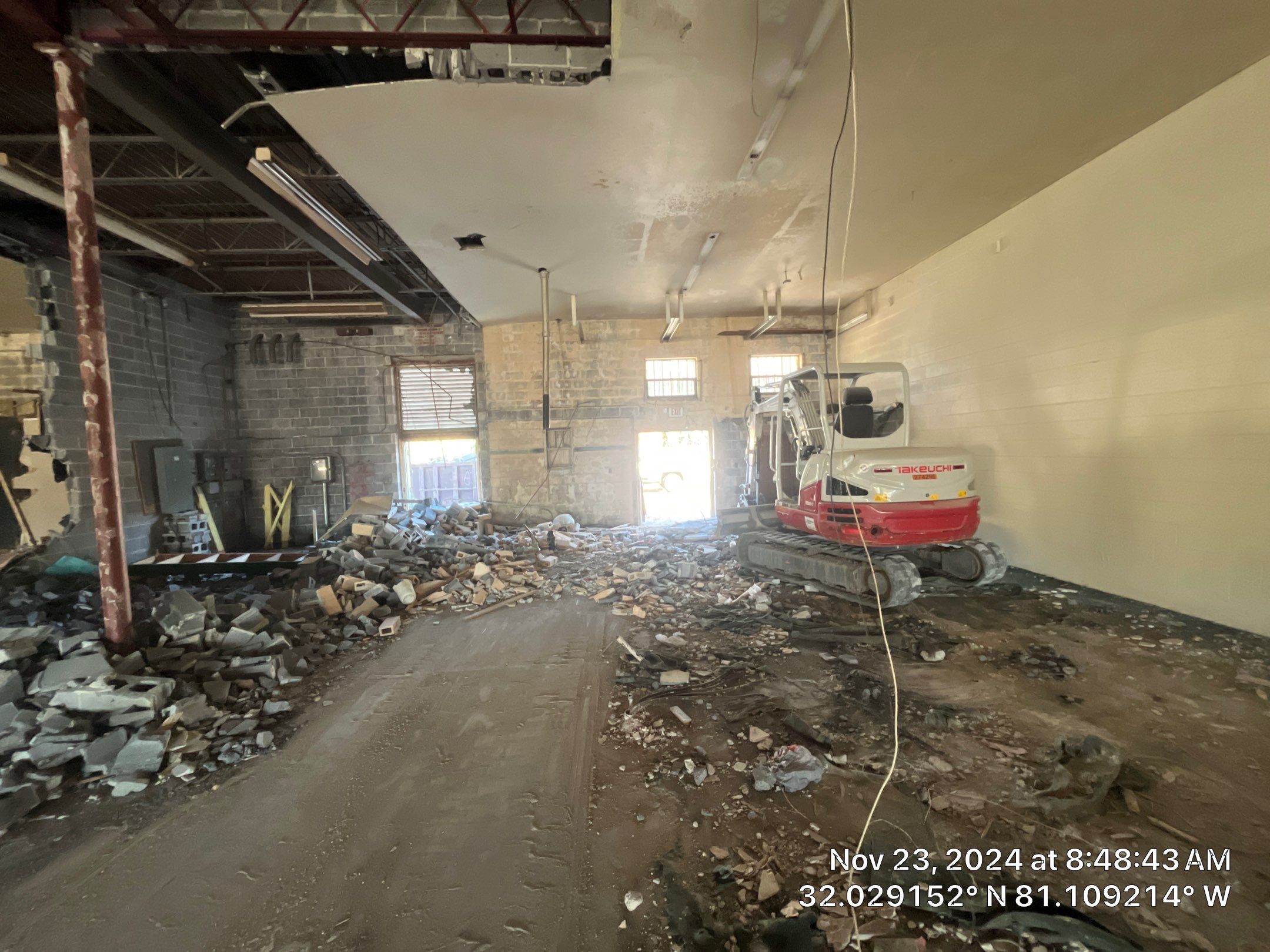 Commercial Interior Selective Demolition by EAS Environmental, LLC.