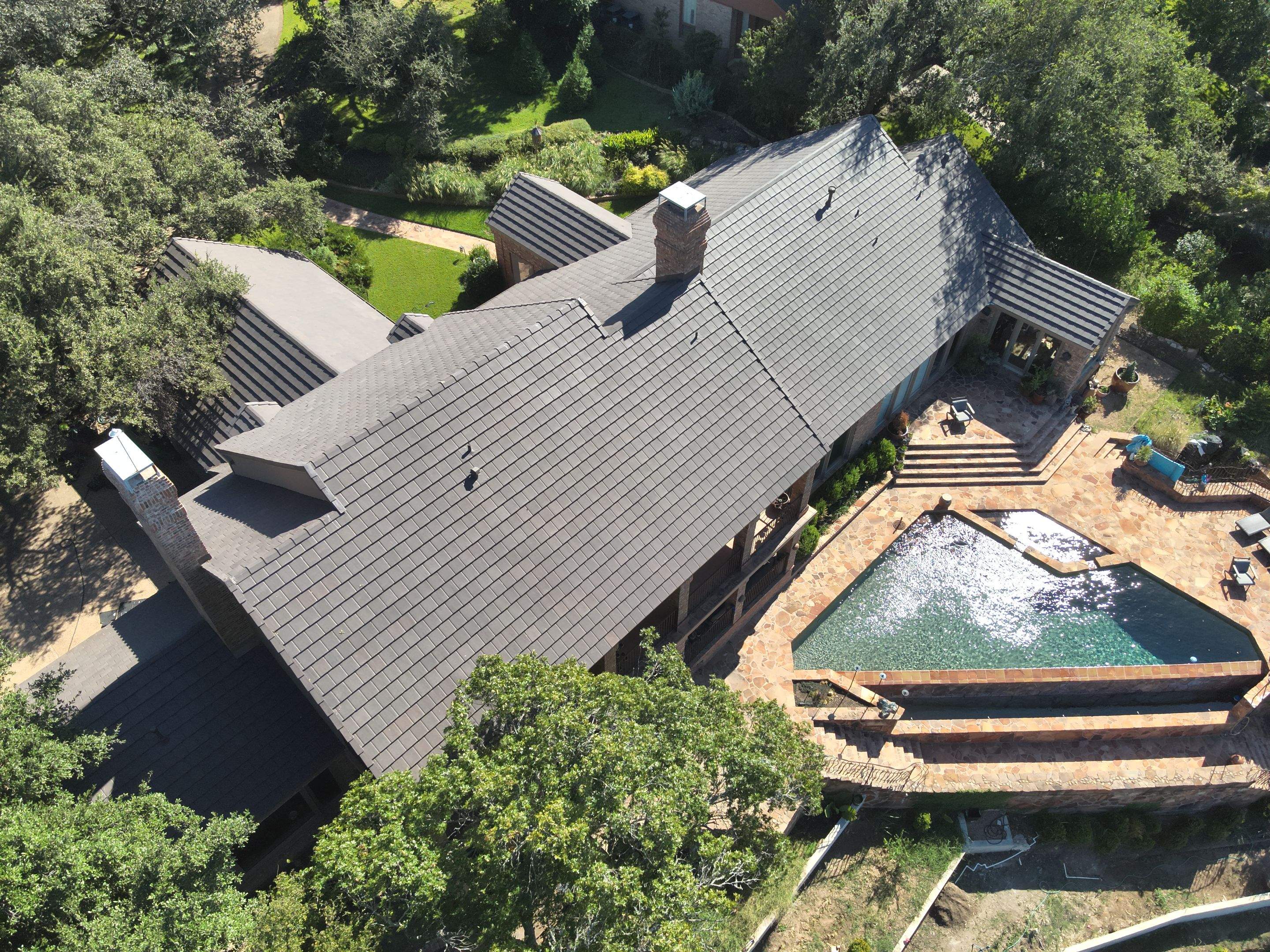 Residential Roof Replacement using  Boral Saxony by Action Exteriors Austin