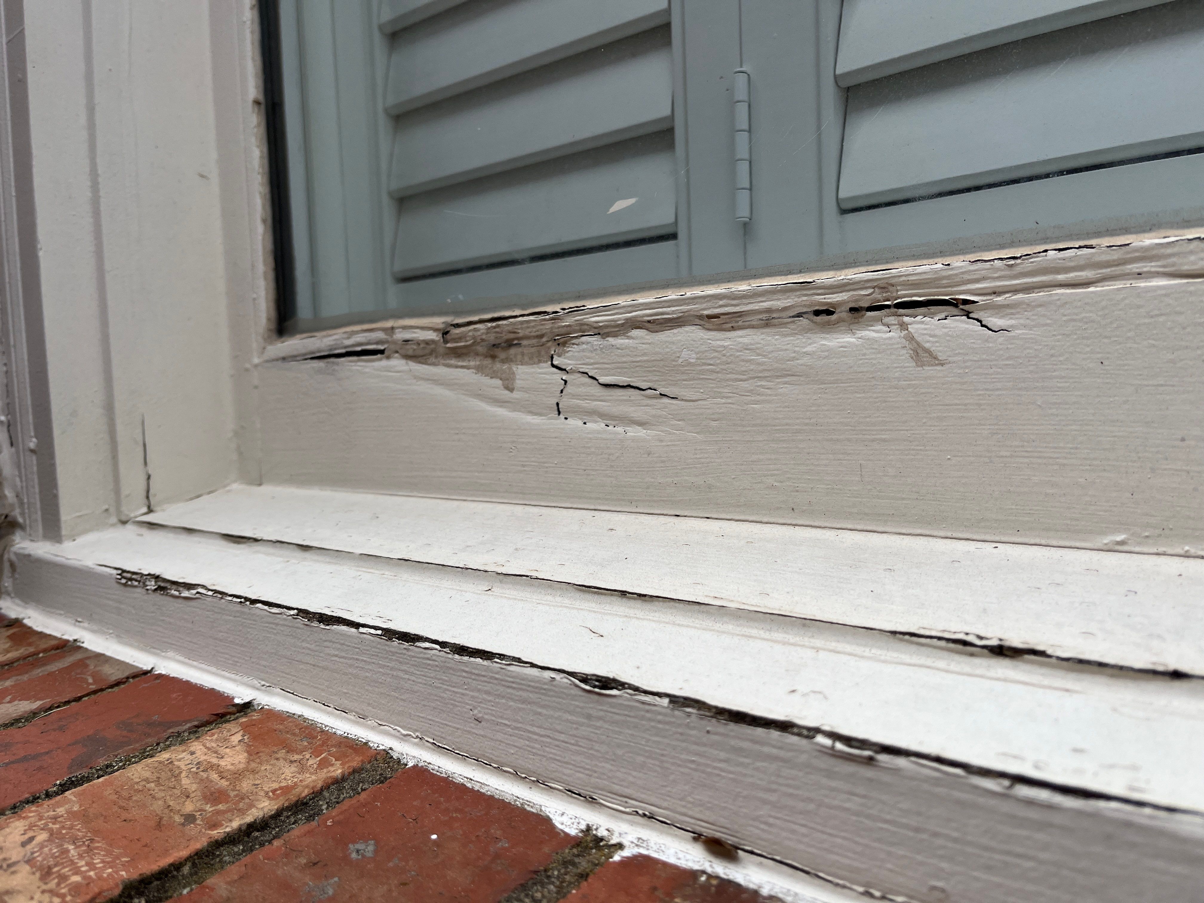 Rotten Wood Replacement, Exterior Paint, and Gutter Replacement by Nelson Exteriors 