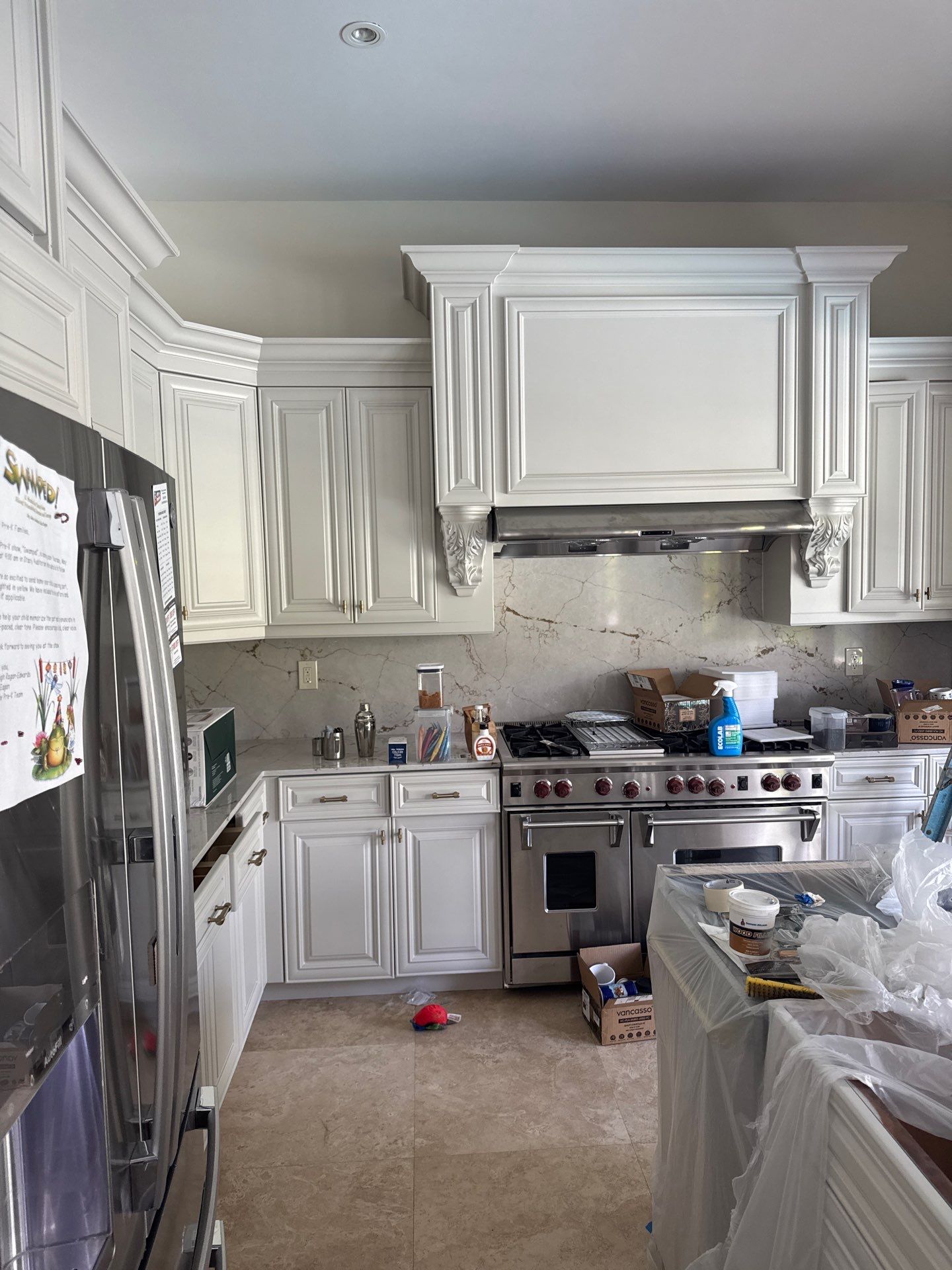 Kitchen Cabinet Painting Fort Lauderdale by John “The Greek” Painting