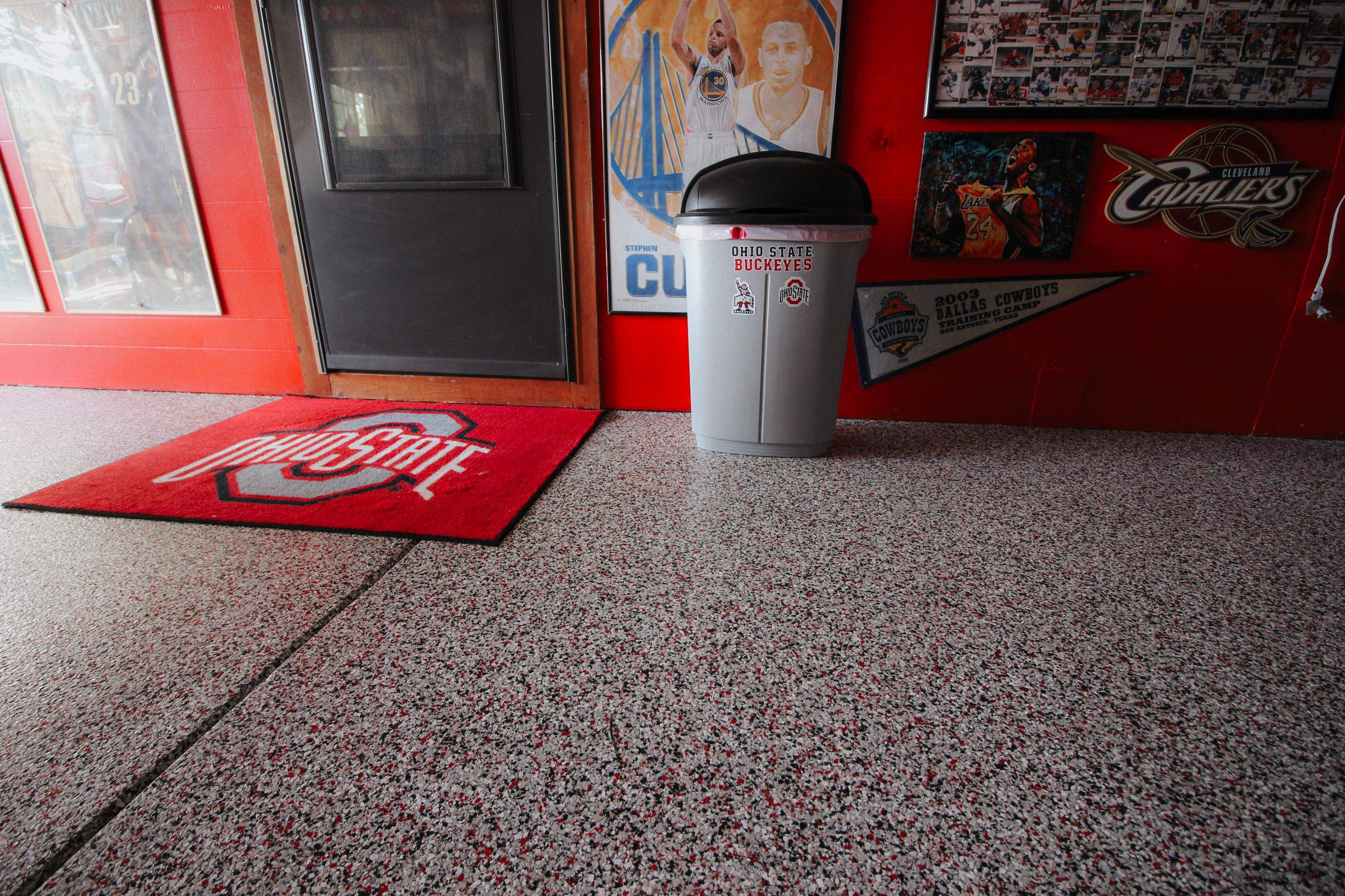 Garage Floor using Buckeye by Your1DayFloor.com