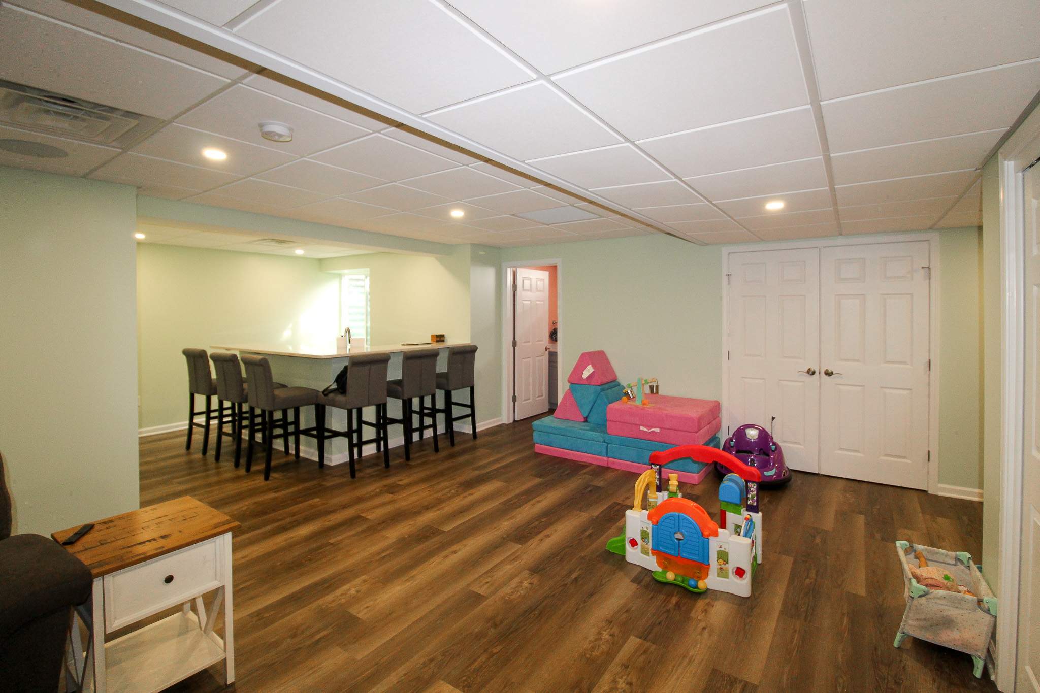 Basement and Bathroom Remodel by Ivy Lea Construction