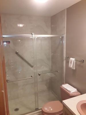 Tub to Shower Conversion using BCI Acrylic Shower System