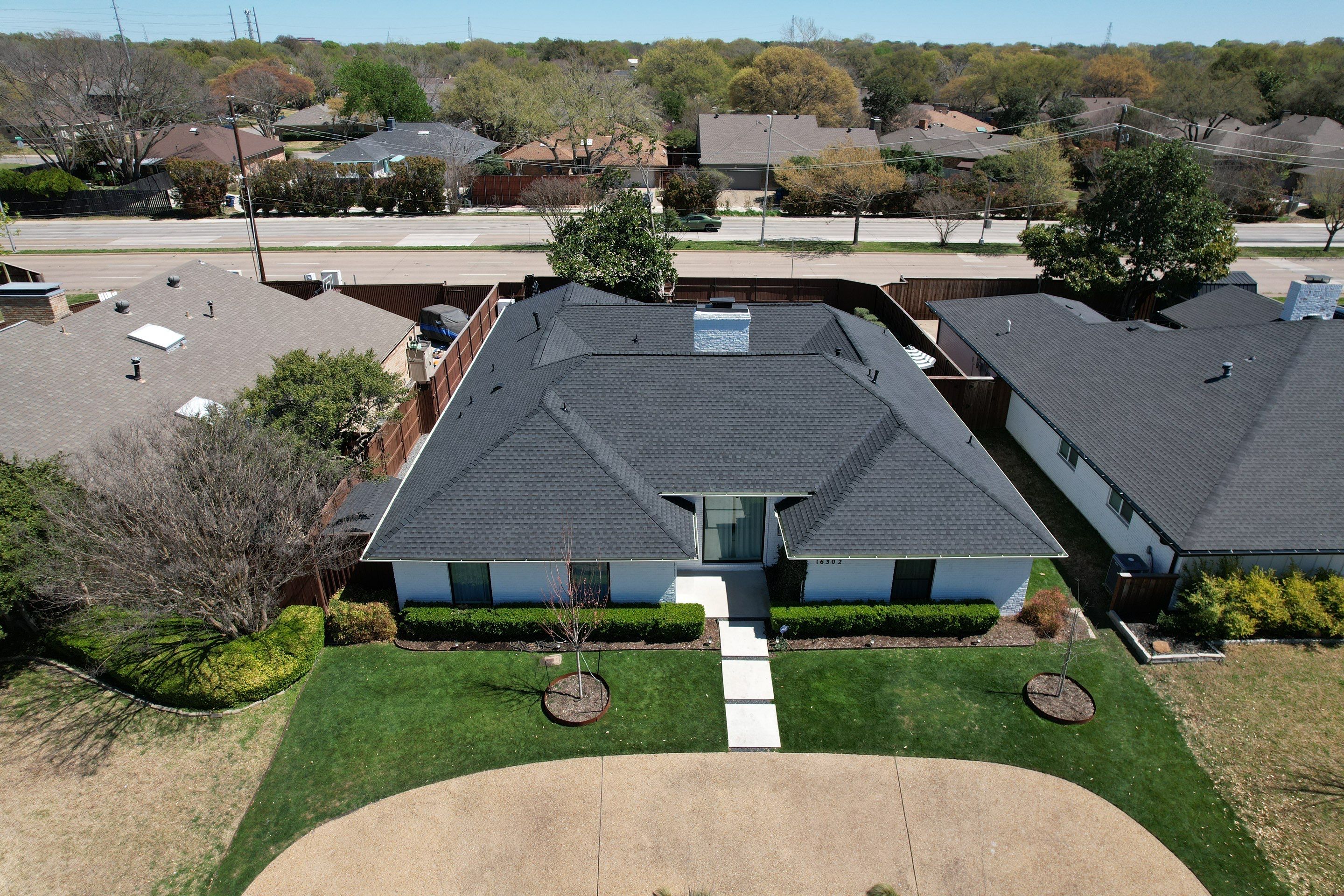 Project in Dallas by Zeus Exteriors