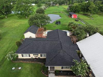 Residential Roof Replacement using GAF HDZ - CHARCOAL