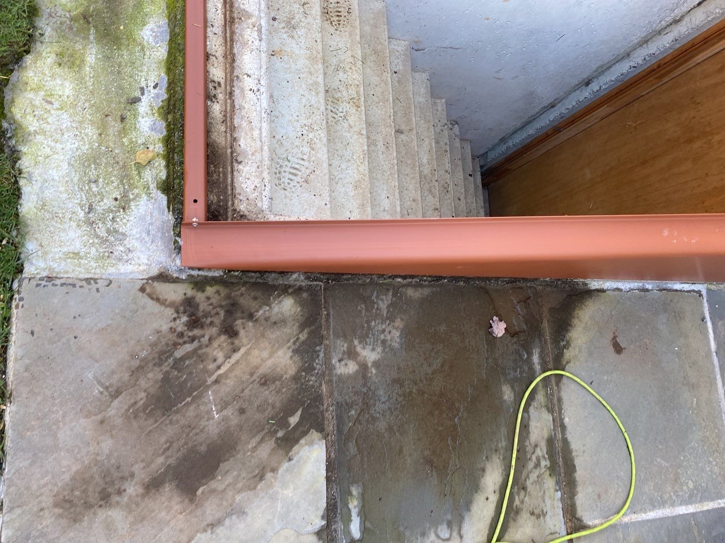 Basement Remodel using Bilco Basement Door by A Plus Exterior