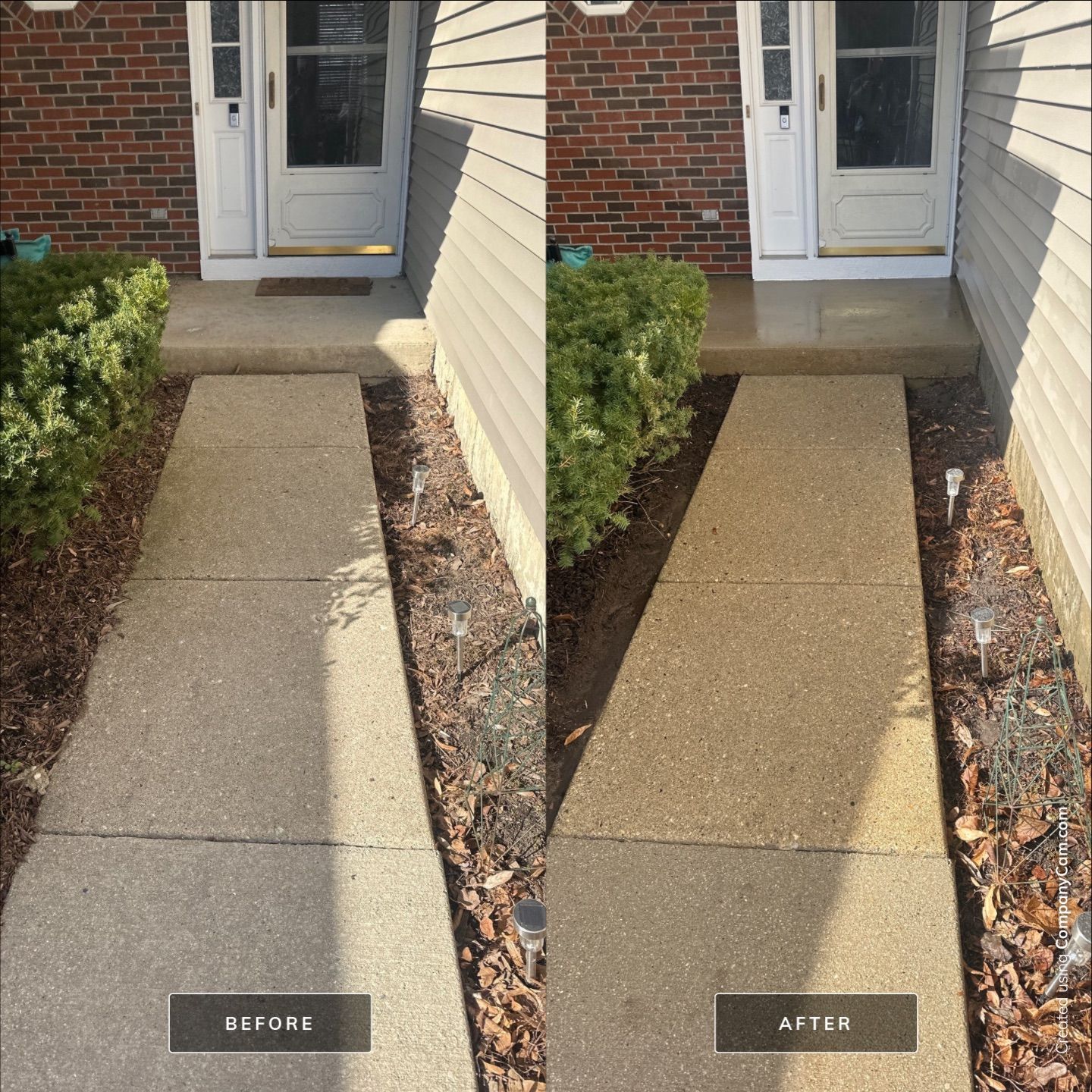 Project in Elgin by Simmons Power & Soft Washing