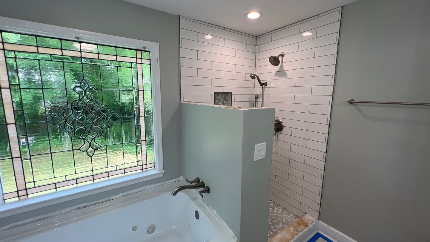 Huntington Parc Master Bath by Pillar and Pine