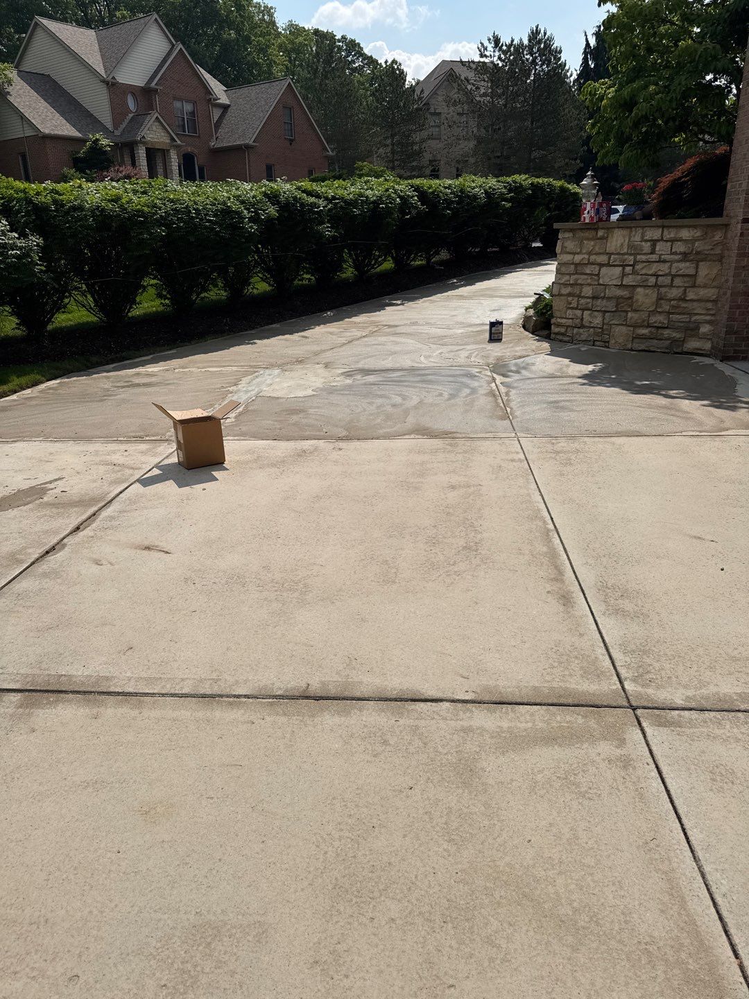 Driveway Walkway Patio Project in Canonsburg by Floors in a Day, Inc