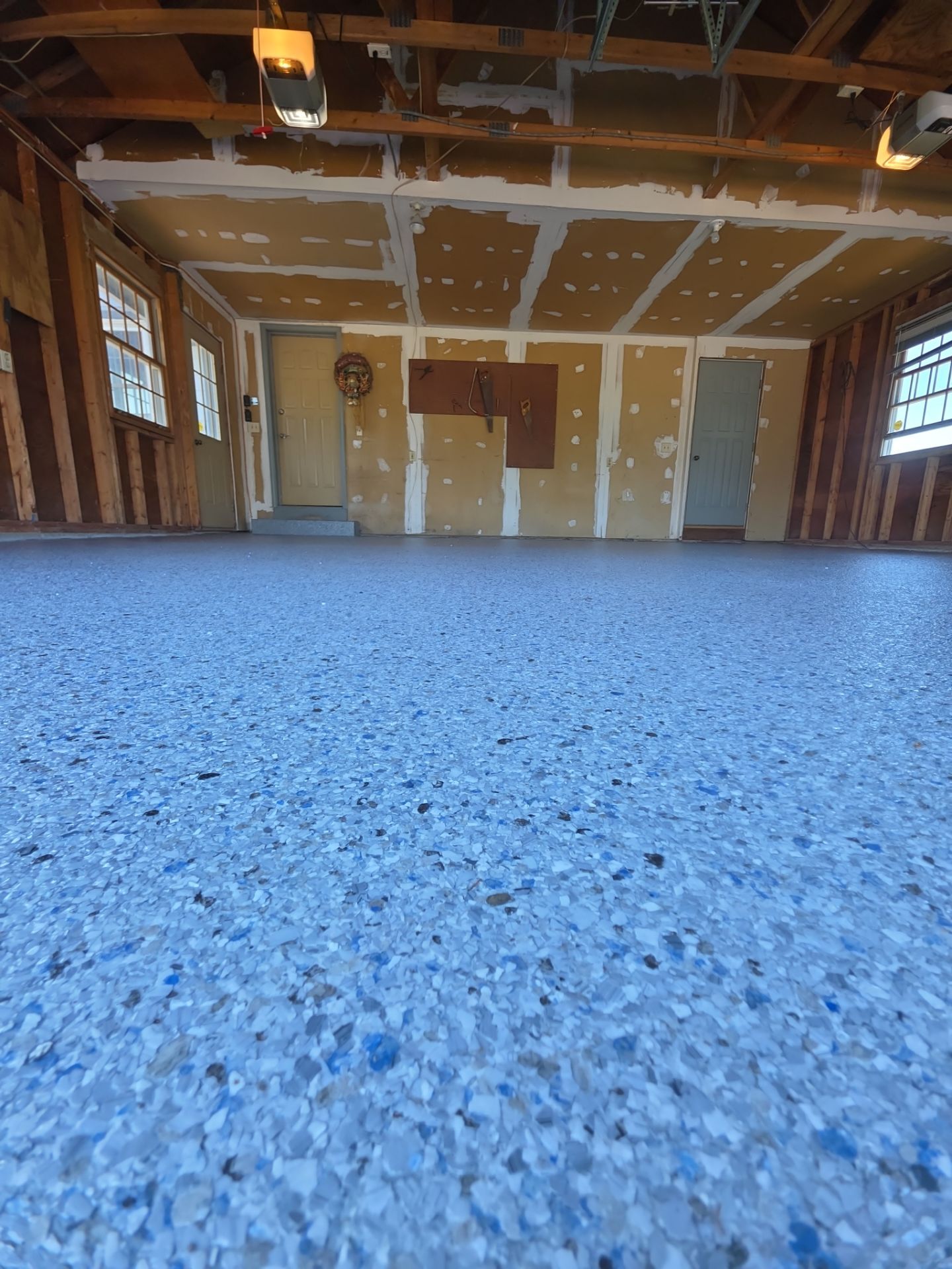 Vintage Zircon Garage Coating by NG Masonry & Construction LLC