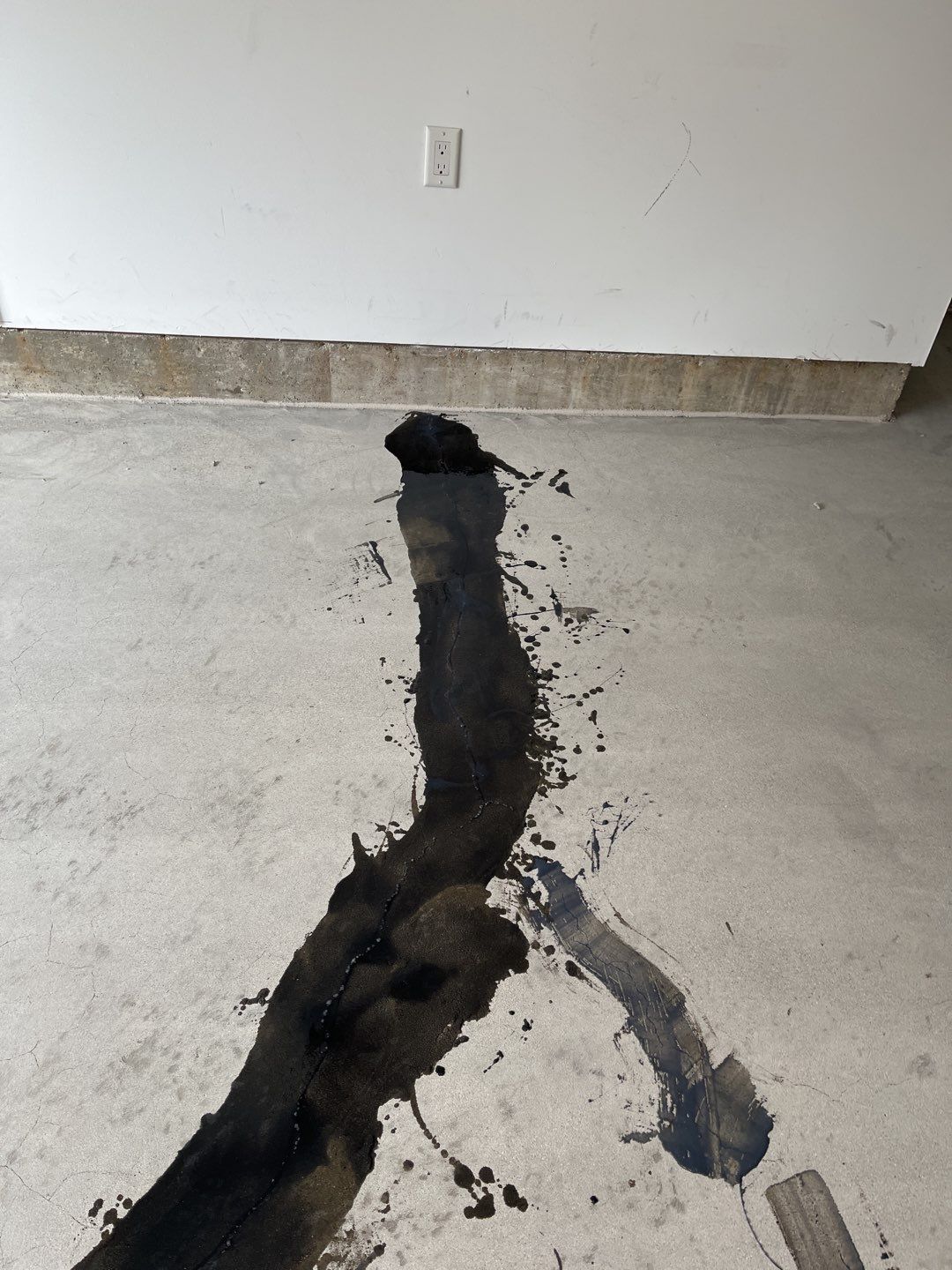 Garage Floor Coating using Penntek in Nightfall by Spectrum Painting, LLC