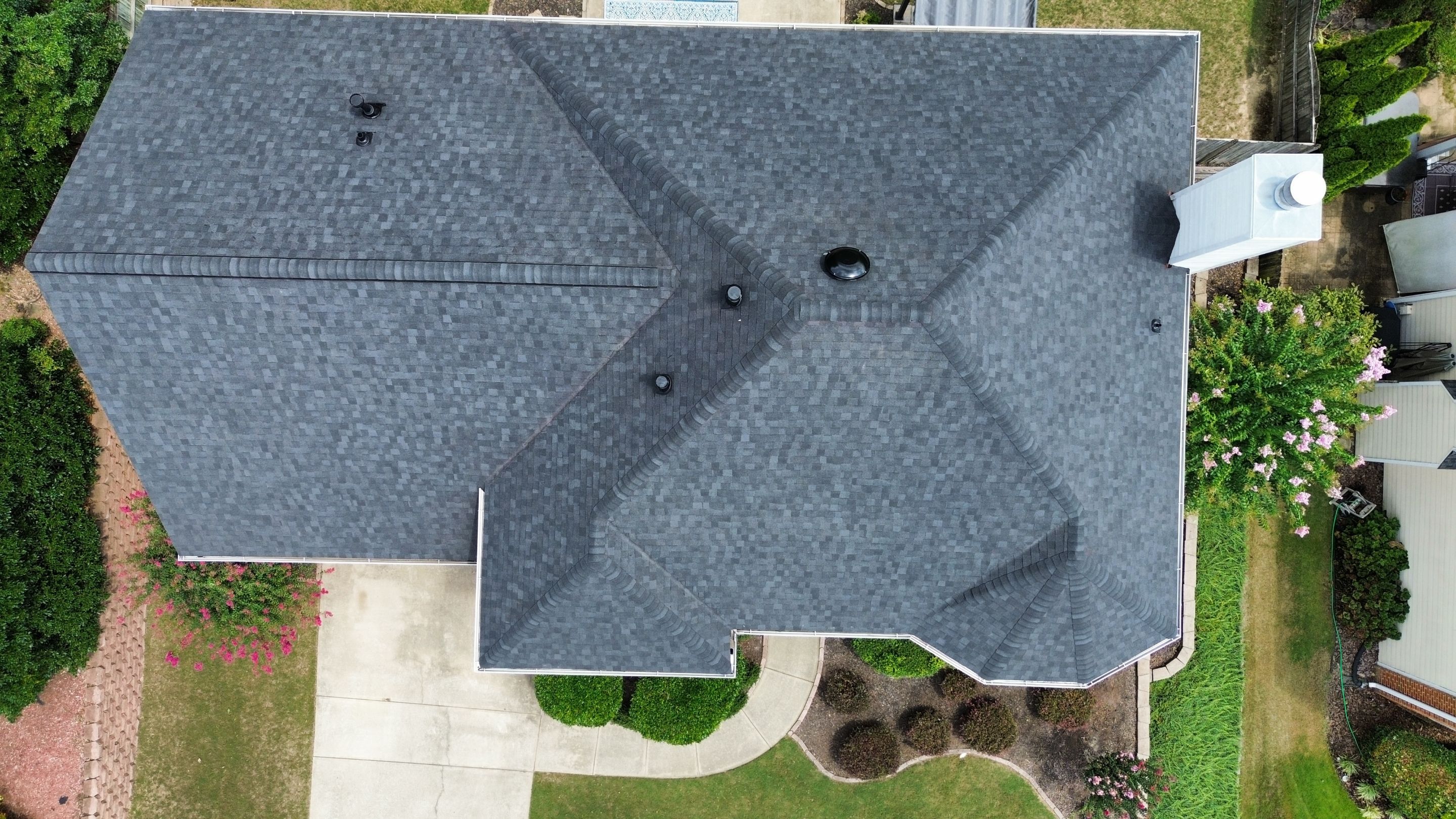 Lawrenceville, GA Roof Replacement CertainTeed Landmark Charcoal Black by Reset Roofing
