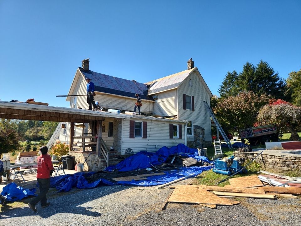 Complete Exterior Home Make Over in Maryland by Elvis General Construction LLC