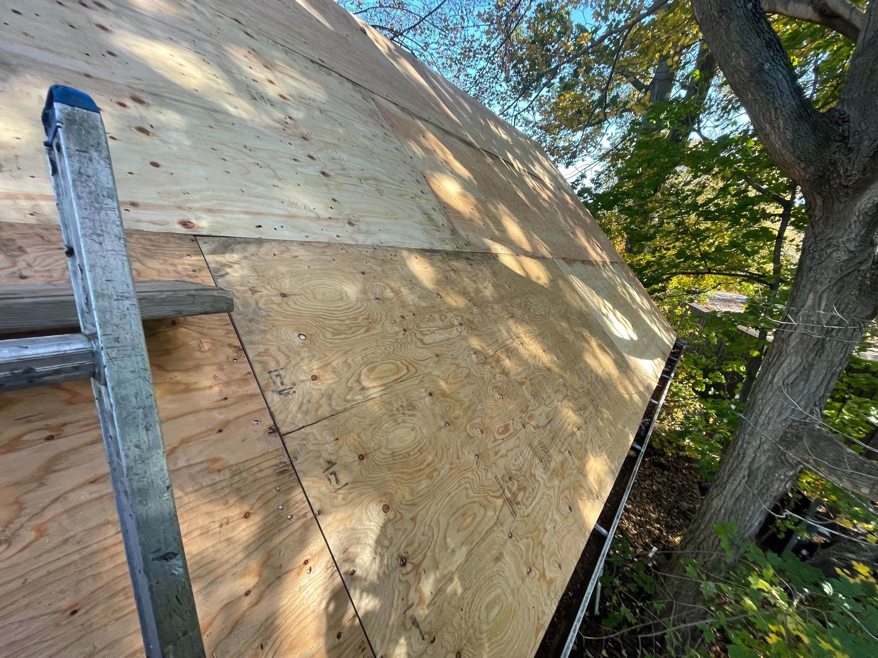 Residential Roofing Installation using Owens Corning TruDefinition Sierra Gray by A Plus Exterior