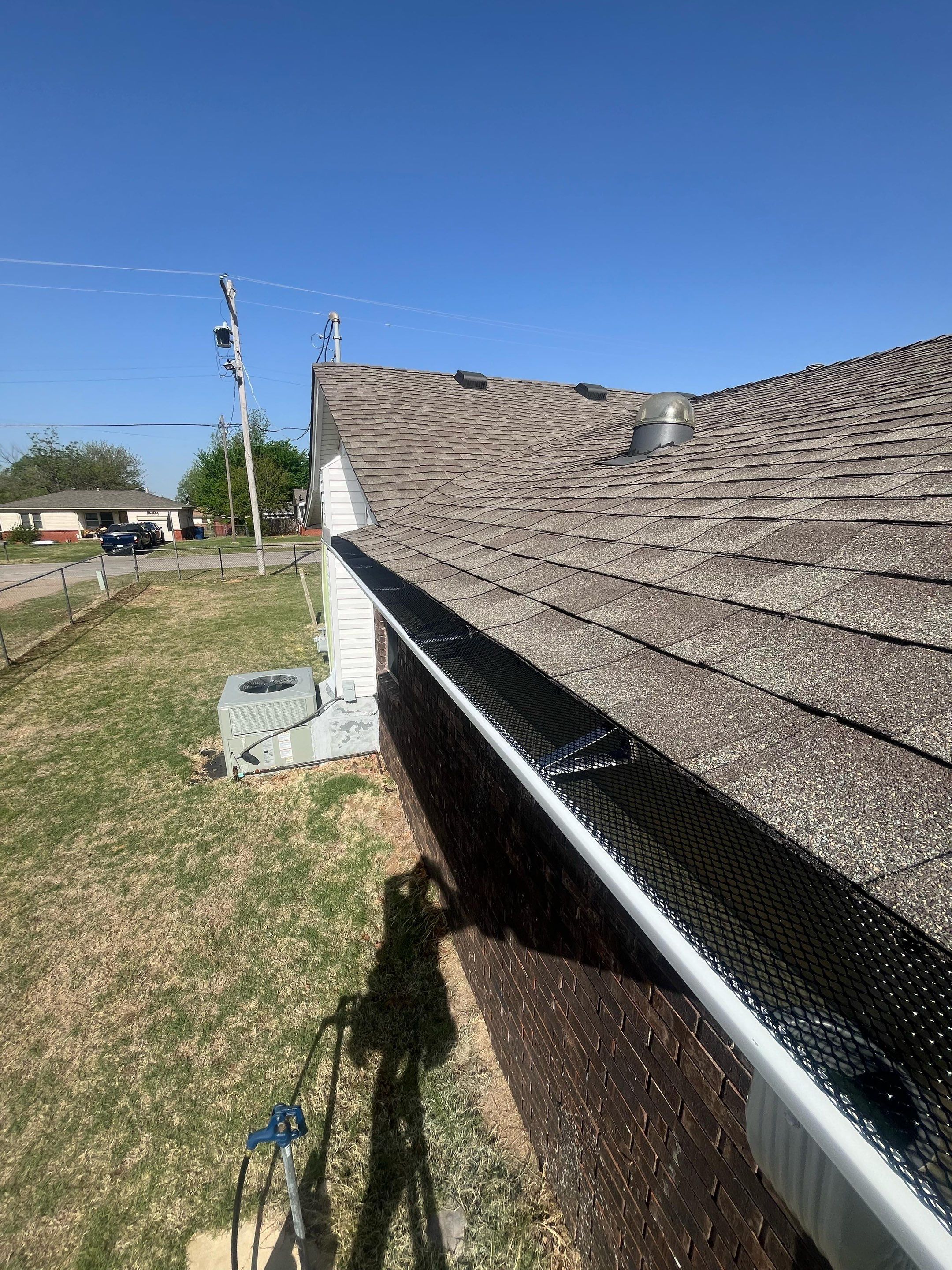 Roof repair and Gutters in Choctaw Oklahoma by McCann's Roofing and Construction