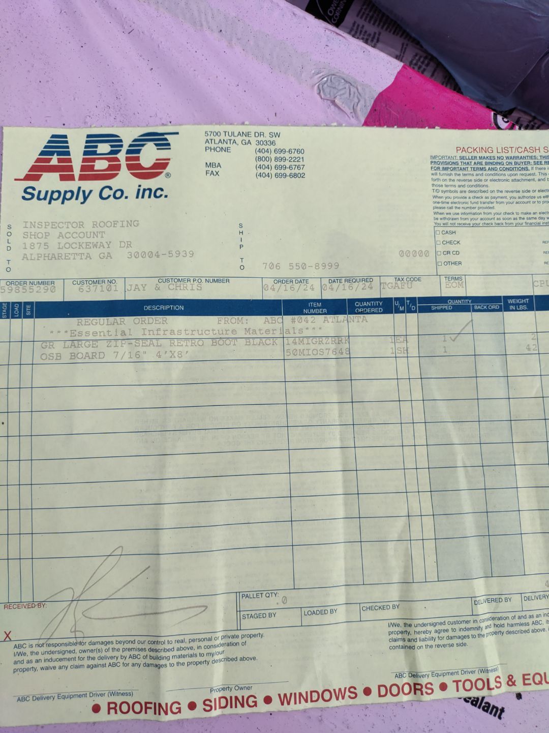 Residential Roofing Installation using Owens Corning by Inspector Roofing and Restoration