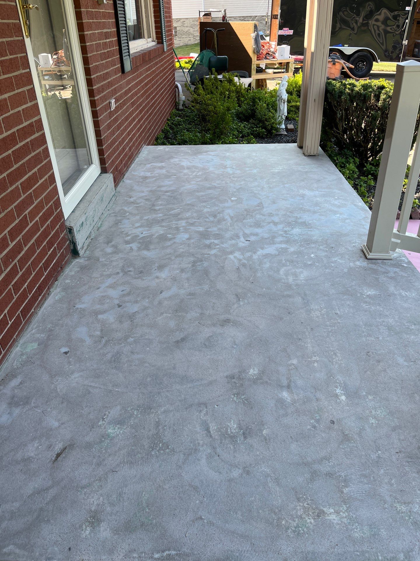 Porch + Garage Project in South Park Township by Floors in a Day, Inc