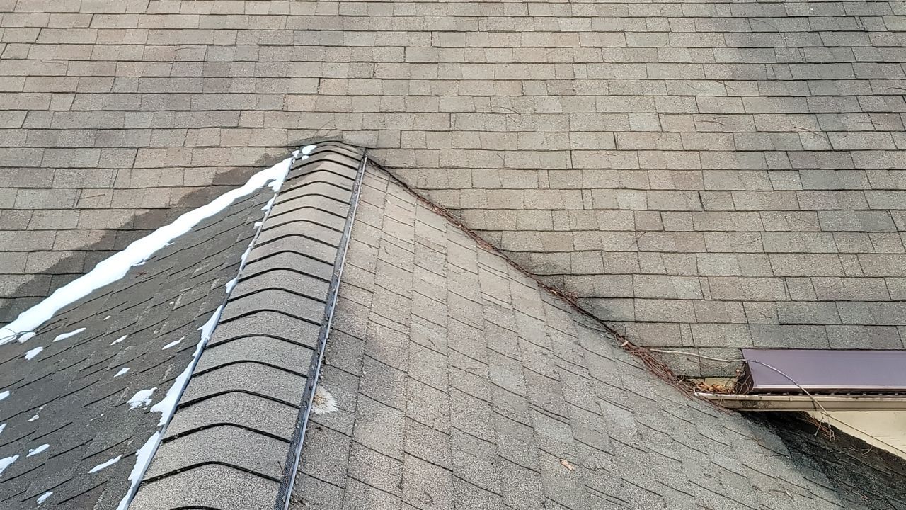 ATLAS PINNACLE HP COLOR: SCOTCHGARD HEATHERBLEND DRIP EDGE: MUSKET BROWN by Eagle Eye Roofing