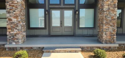 Front Porch & Shop Floor Upgrade