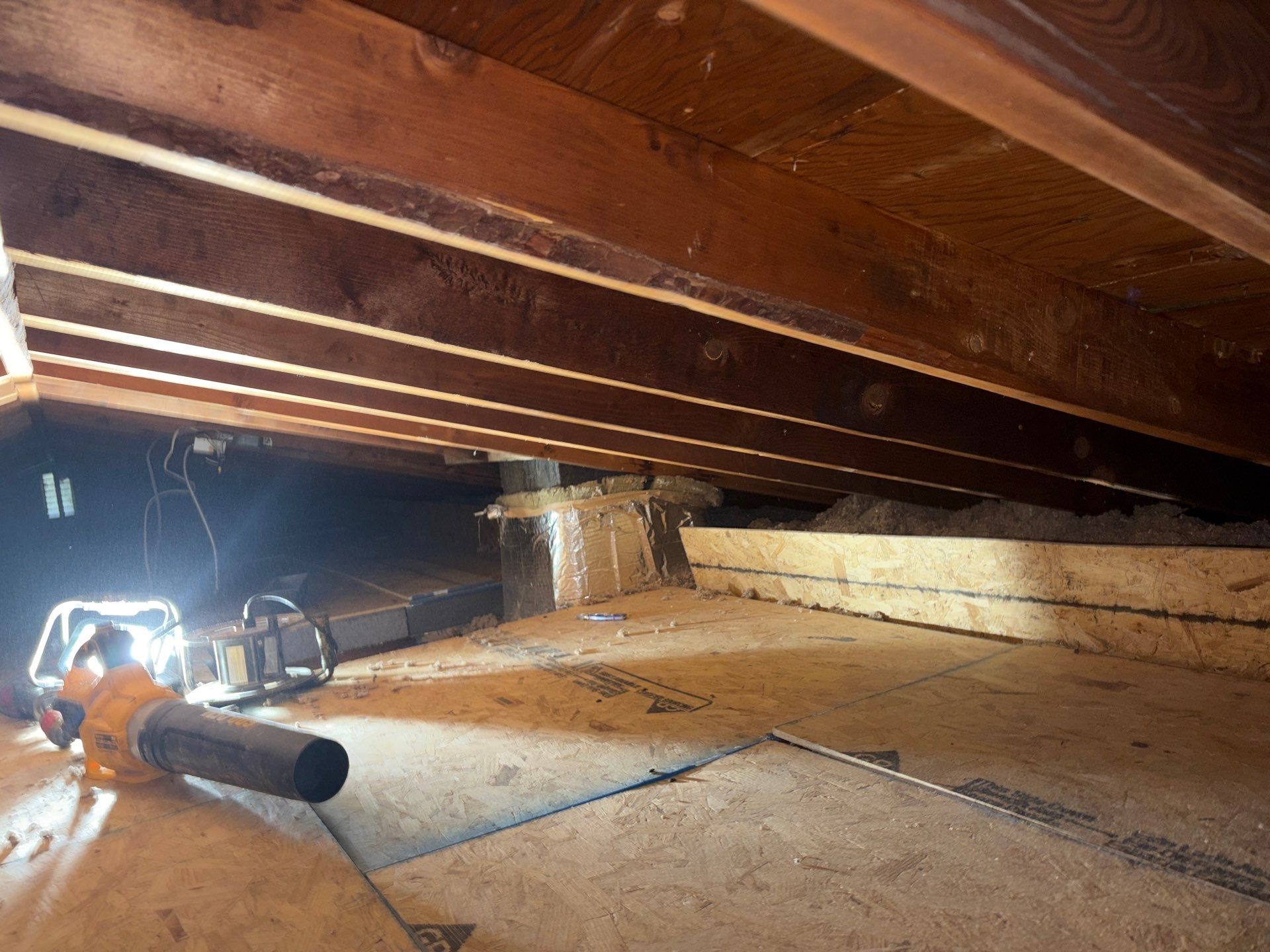 Attic Insulation and Air Sealing Upgrade in Mingo Junction by Home Environment Solutions