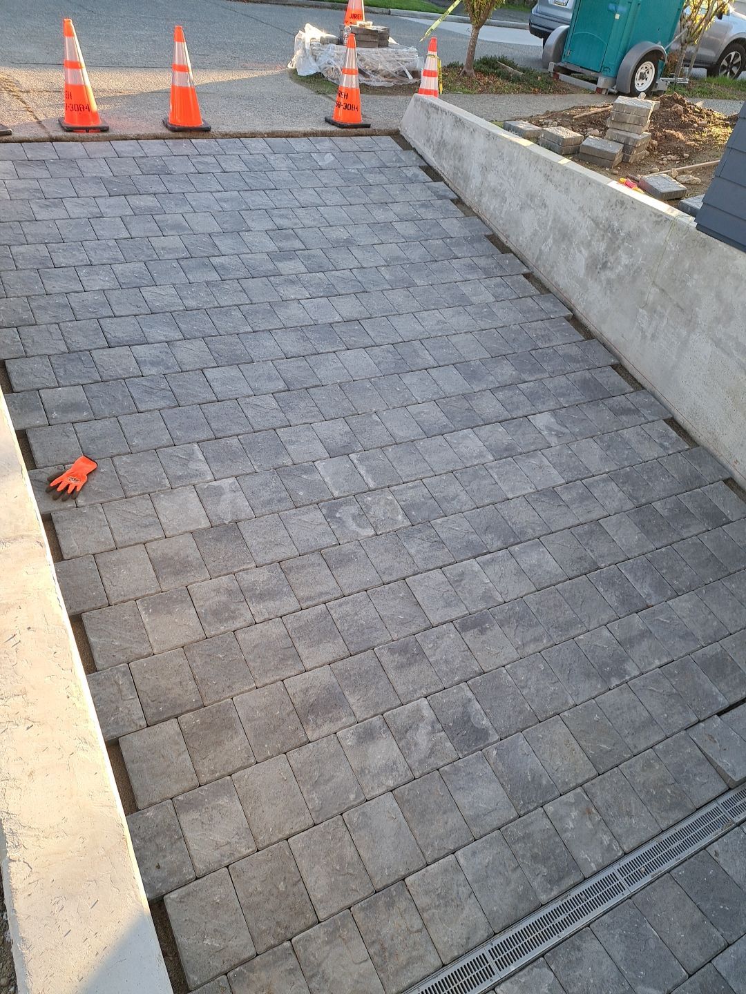 Andrea | Paver Driveway by Jireh Asphalt & Concrete Inc 