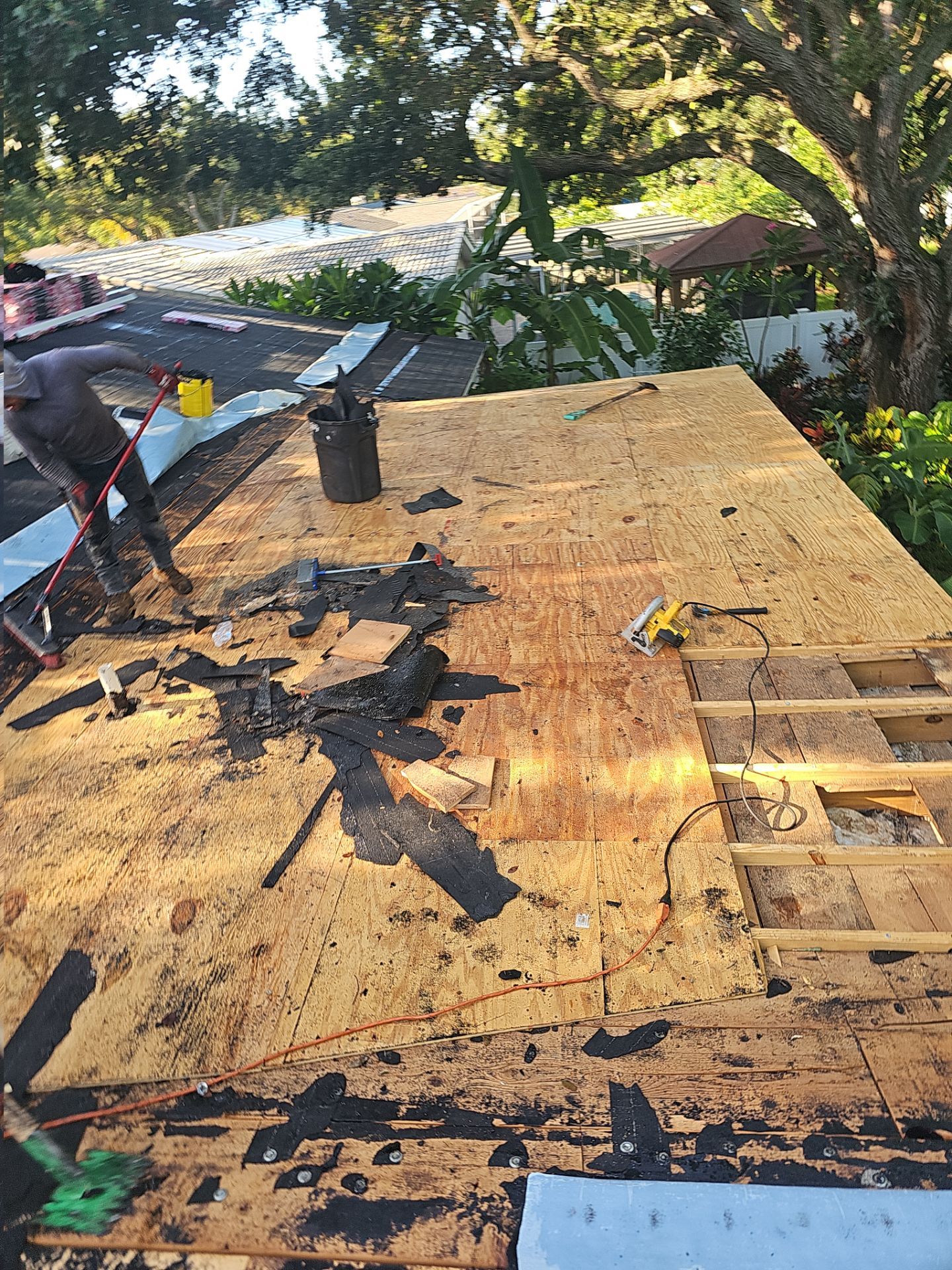 Project in Clearwater 33764 by Mitchell Roofing Company LLC 