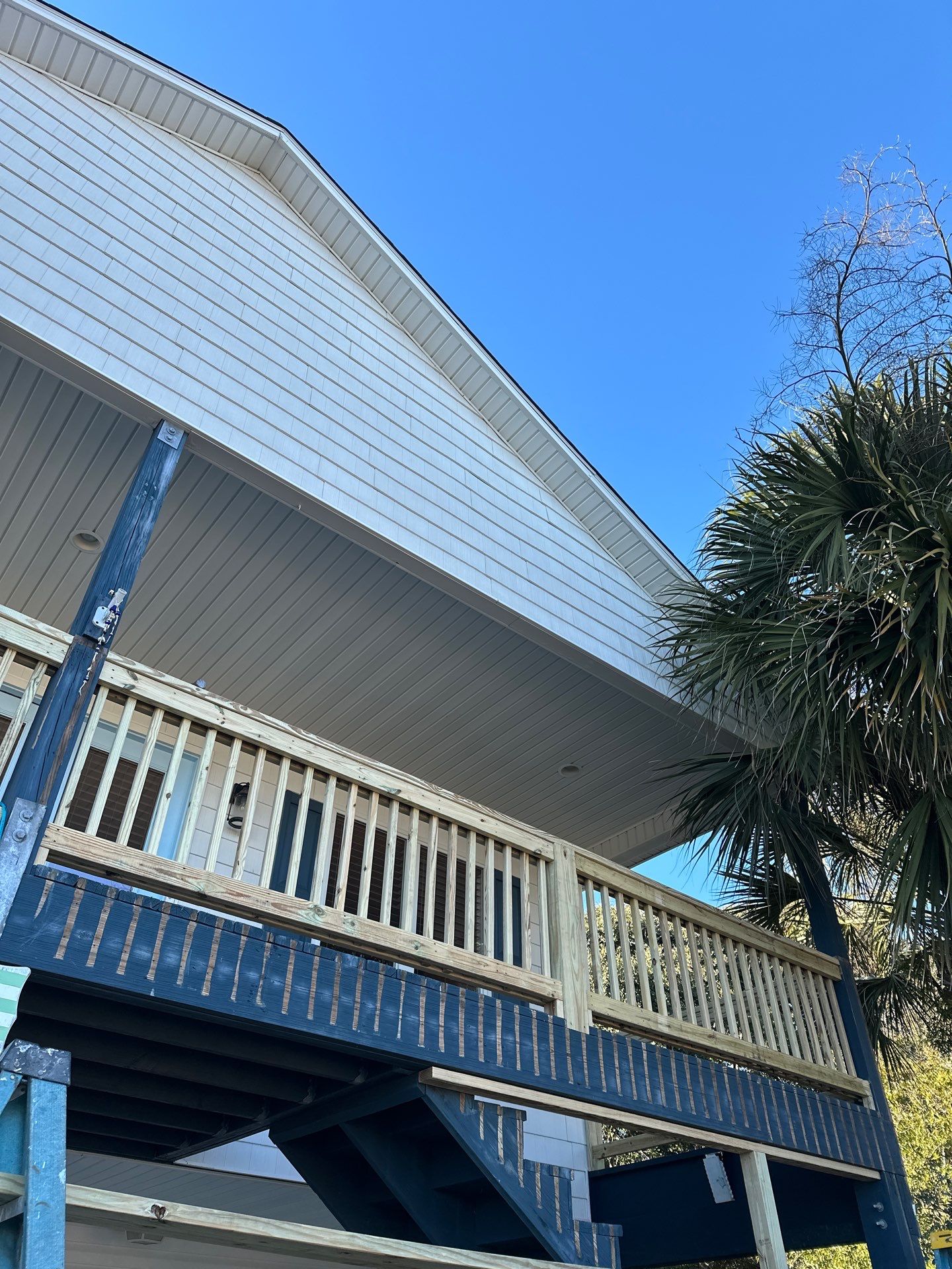 New Handrails & Stair Railings Installation – Oak Island, NC by RGR Construction and Roofing, LLC