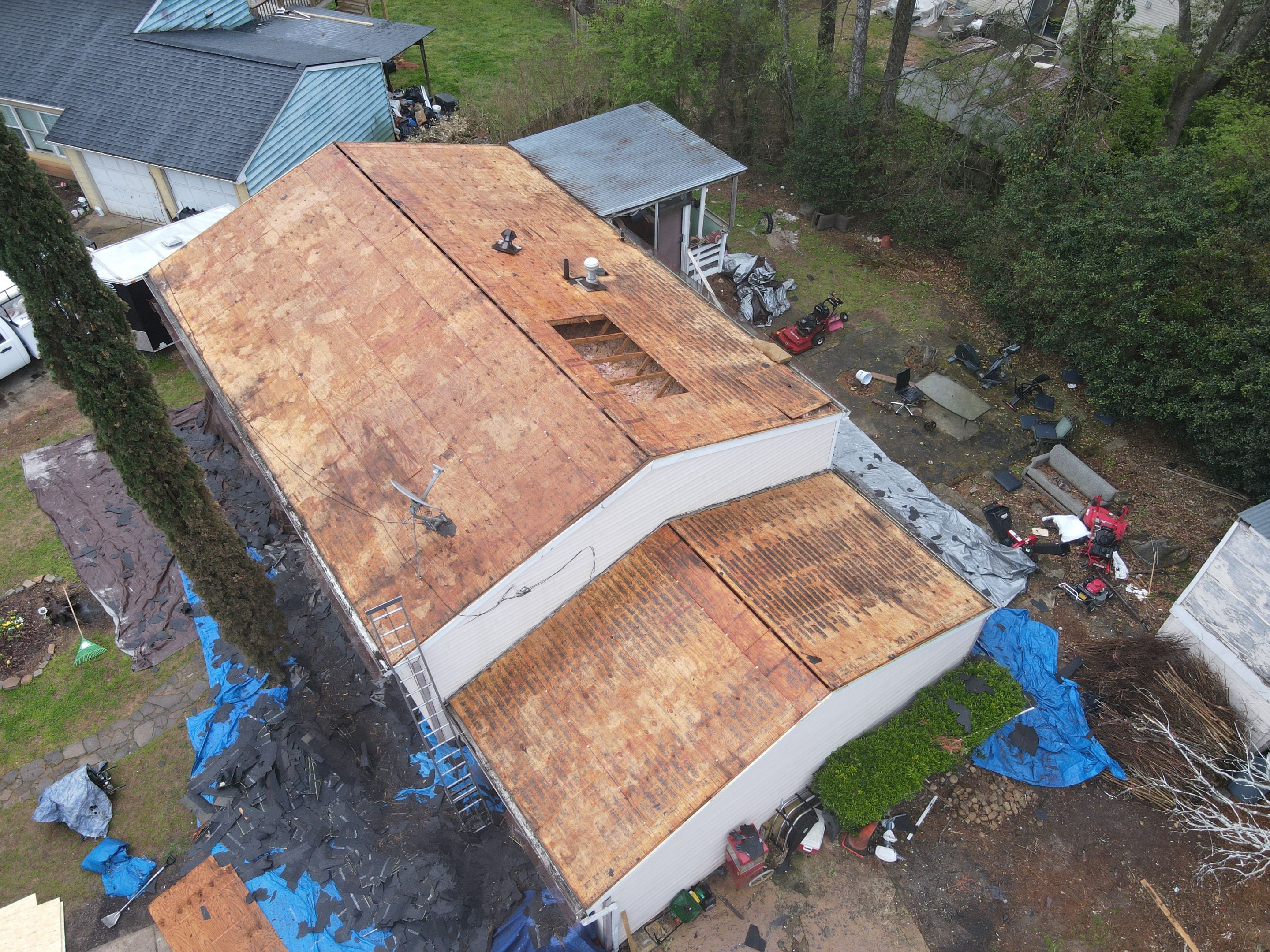 Oakridge TruDef Estate Gray Residential Roofing Installation by Inspector Roofing and Restoration