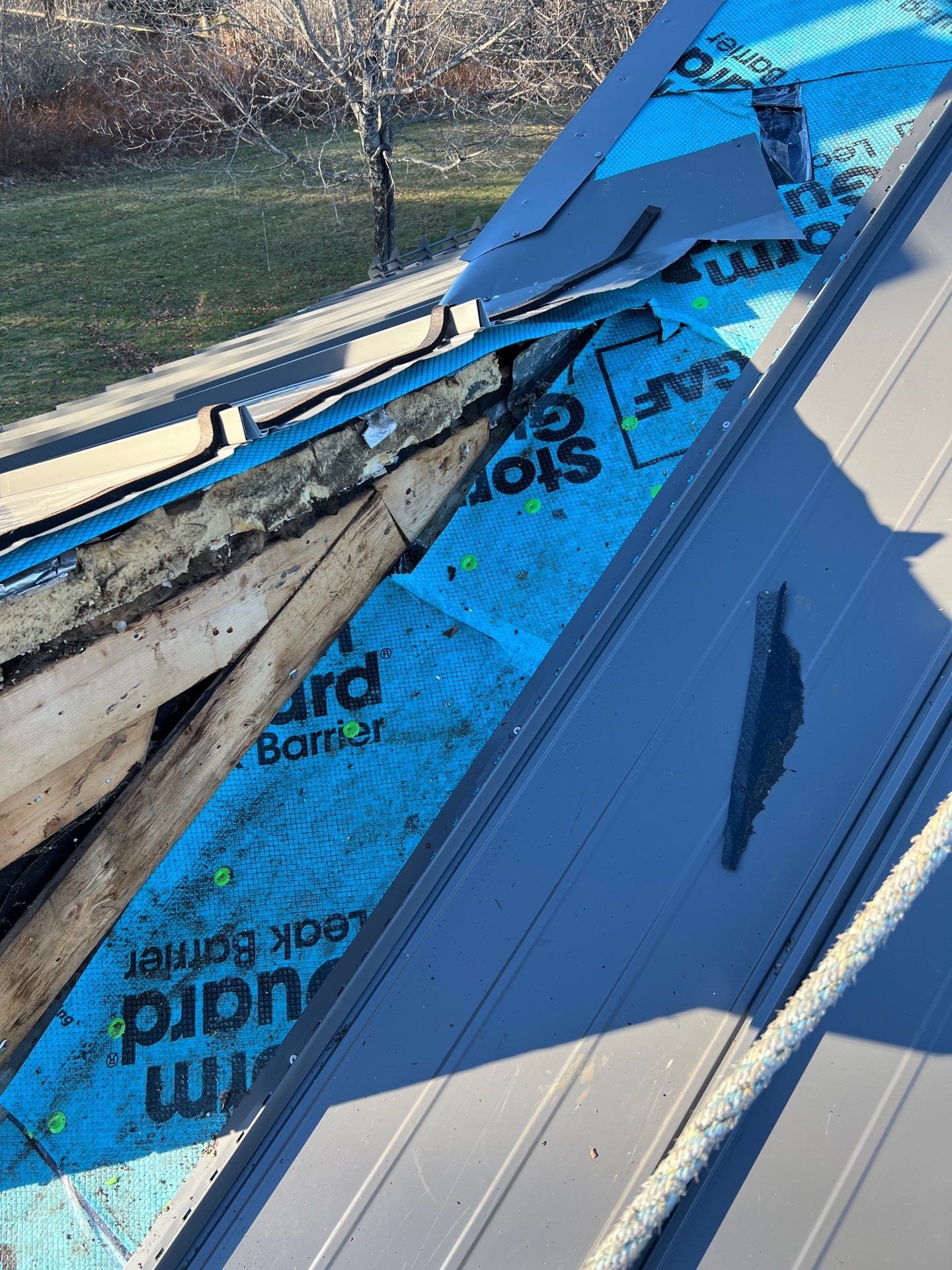 Residential Roofing Installation using Ideal Steel Standing Seam  by Artisan Roofing & Home Improvements Inc.