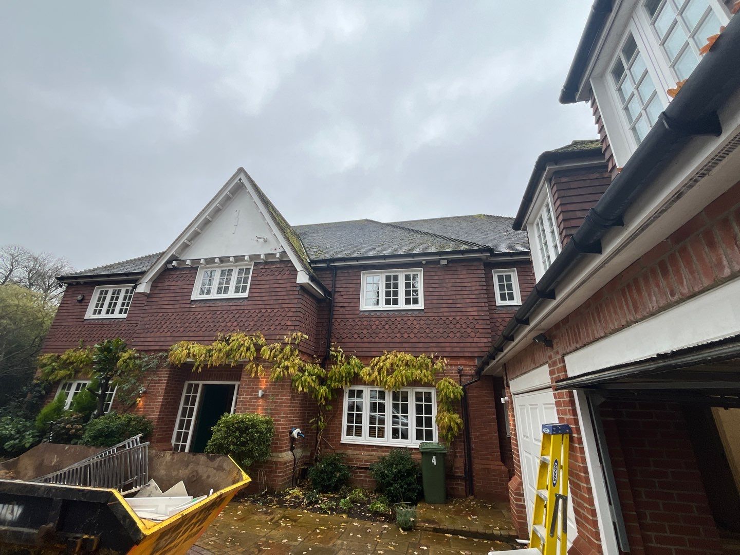 Roof Cleaning and Biocide Treatment using Honda 15lpm Low Pressure Washing Machine by Ges Exterior Cleaning ltd