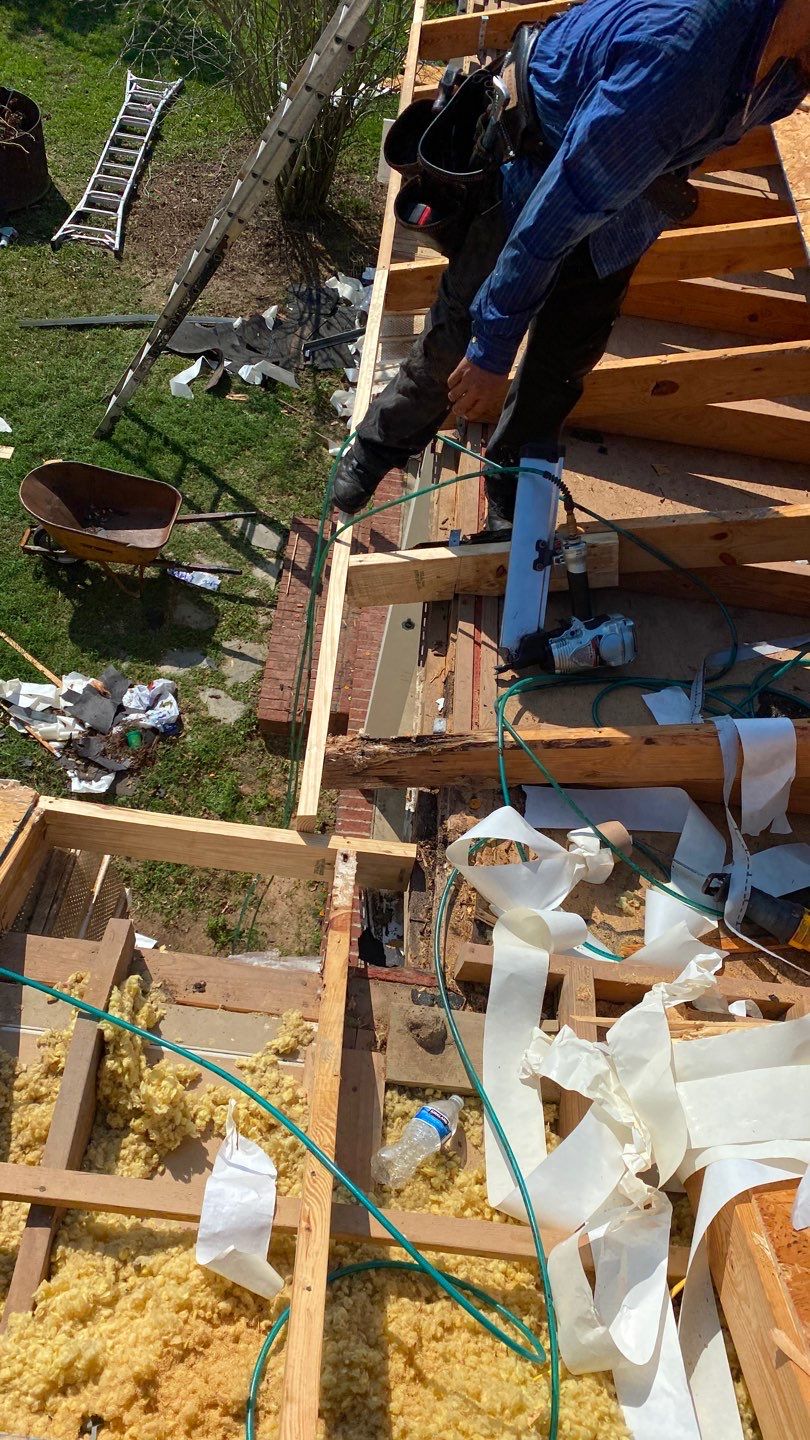 Residential Roofing Installation using Roof Replacement by American Roofing & Construction LLC