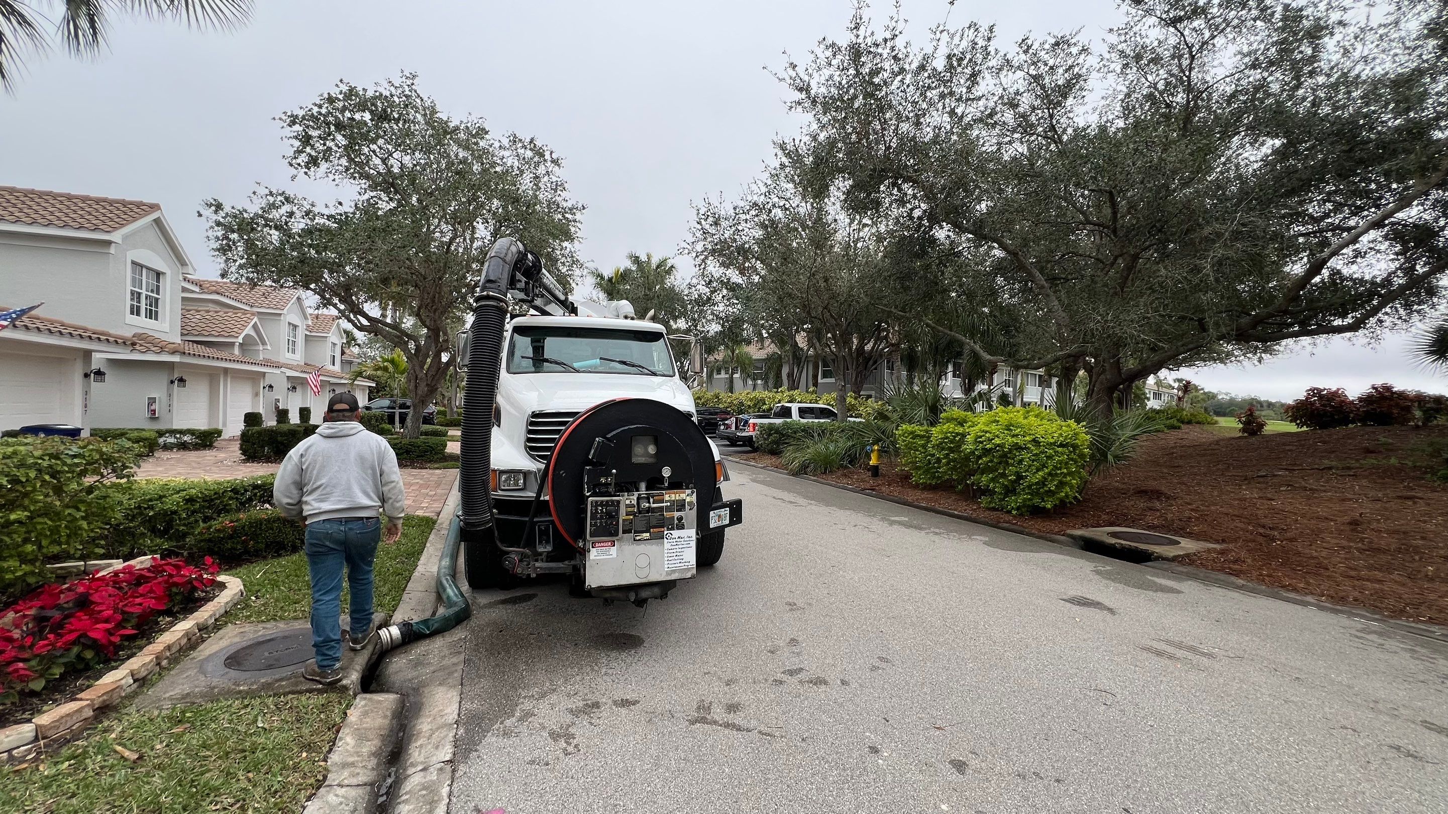 Cleaning Two Clogged Catch Basins for a Community by APS Power & Water