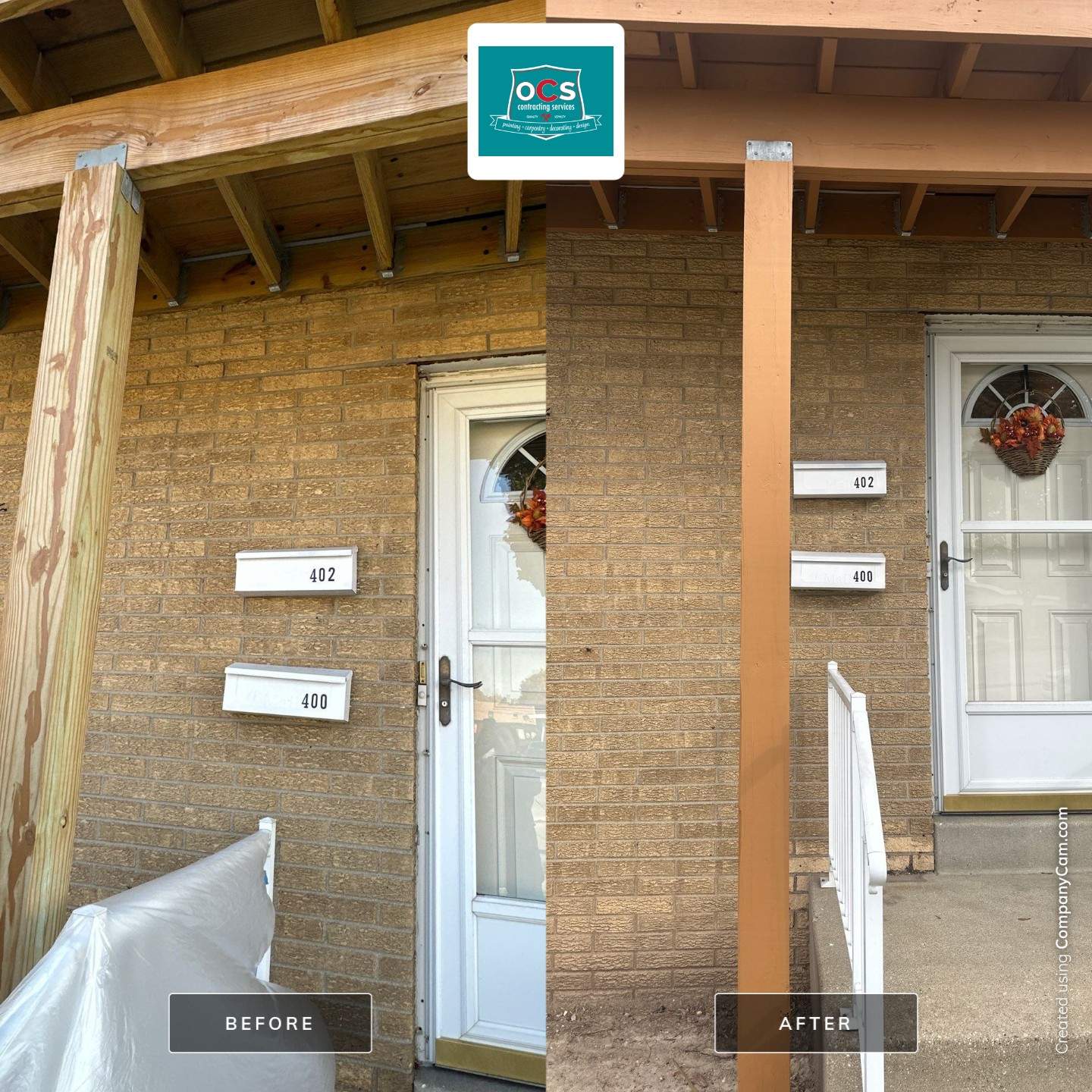 Exterior Deck Finishing by OCS Contracting Services