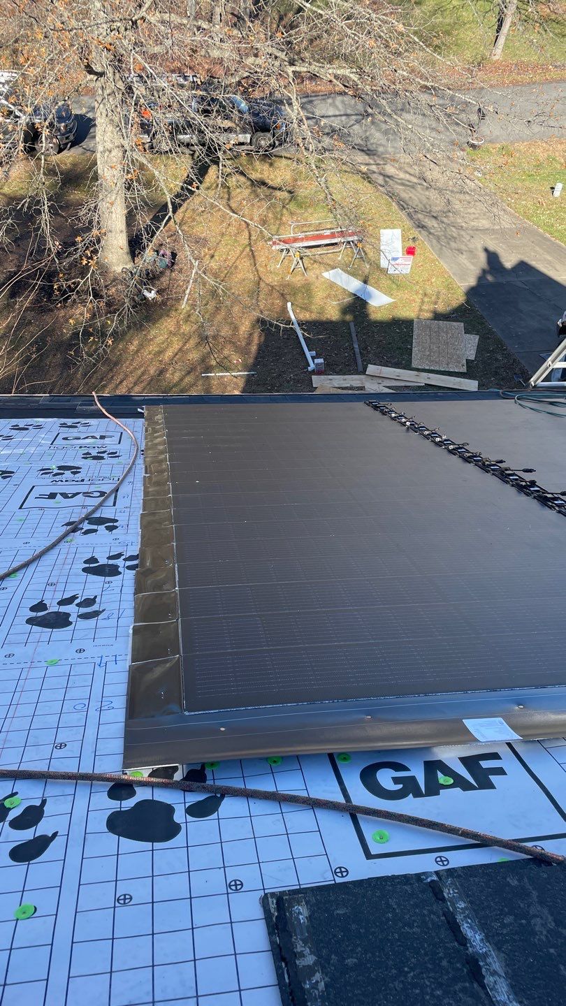 GAF Timberline Solar HD Installation by American Home Contractors
