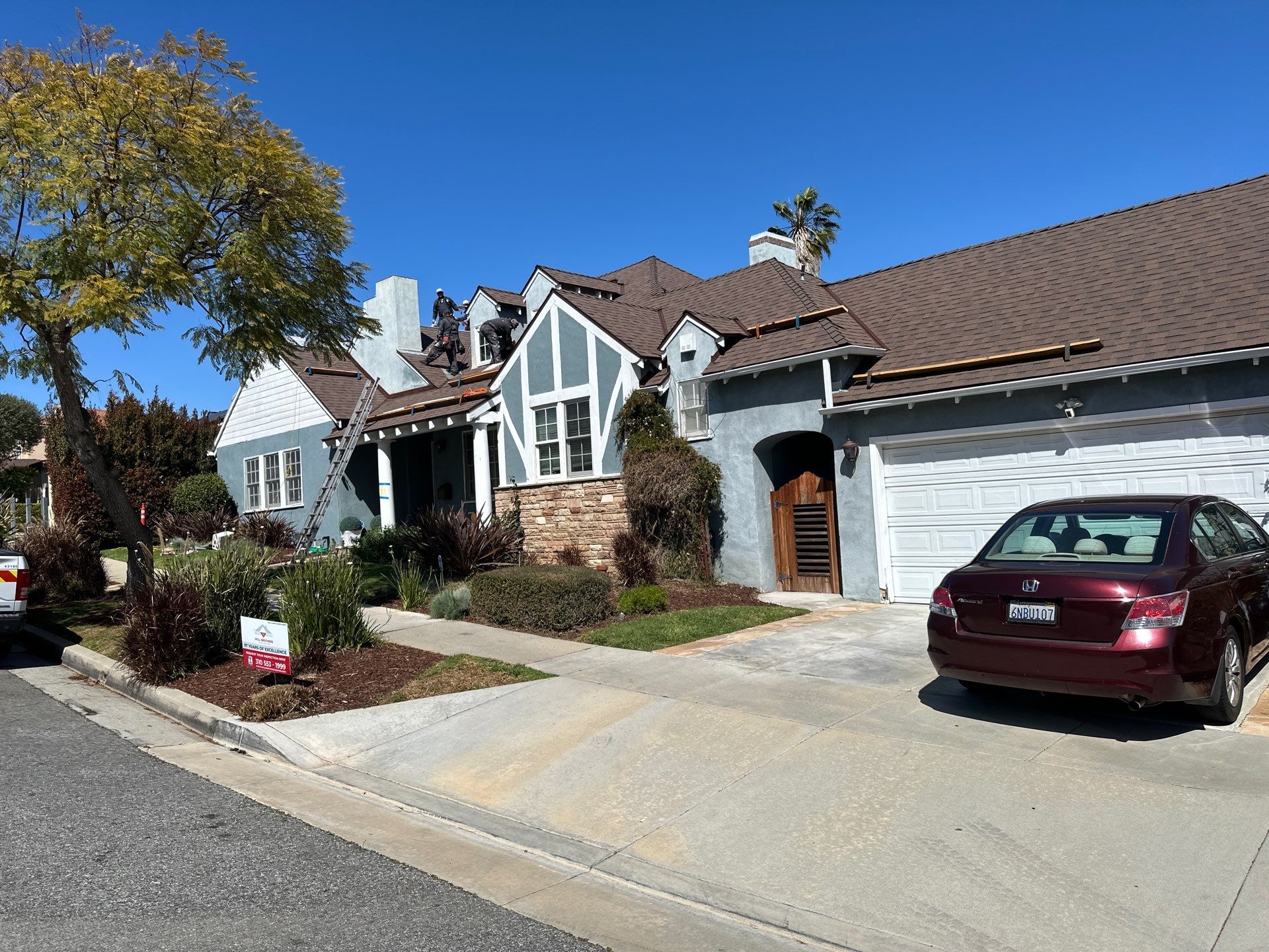 Residential Roofing Installation using Owens Corning Duration Cool Shingles by Hull Brothers Roofing
