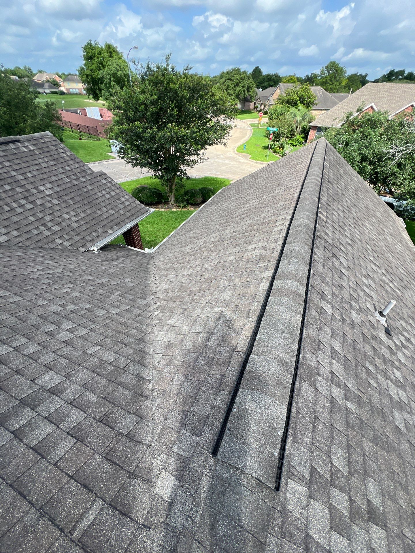 Hail Damage using Owen's Corning Duration (Lifetime) Shingles by Roof Repair Company