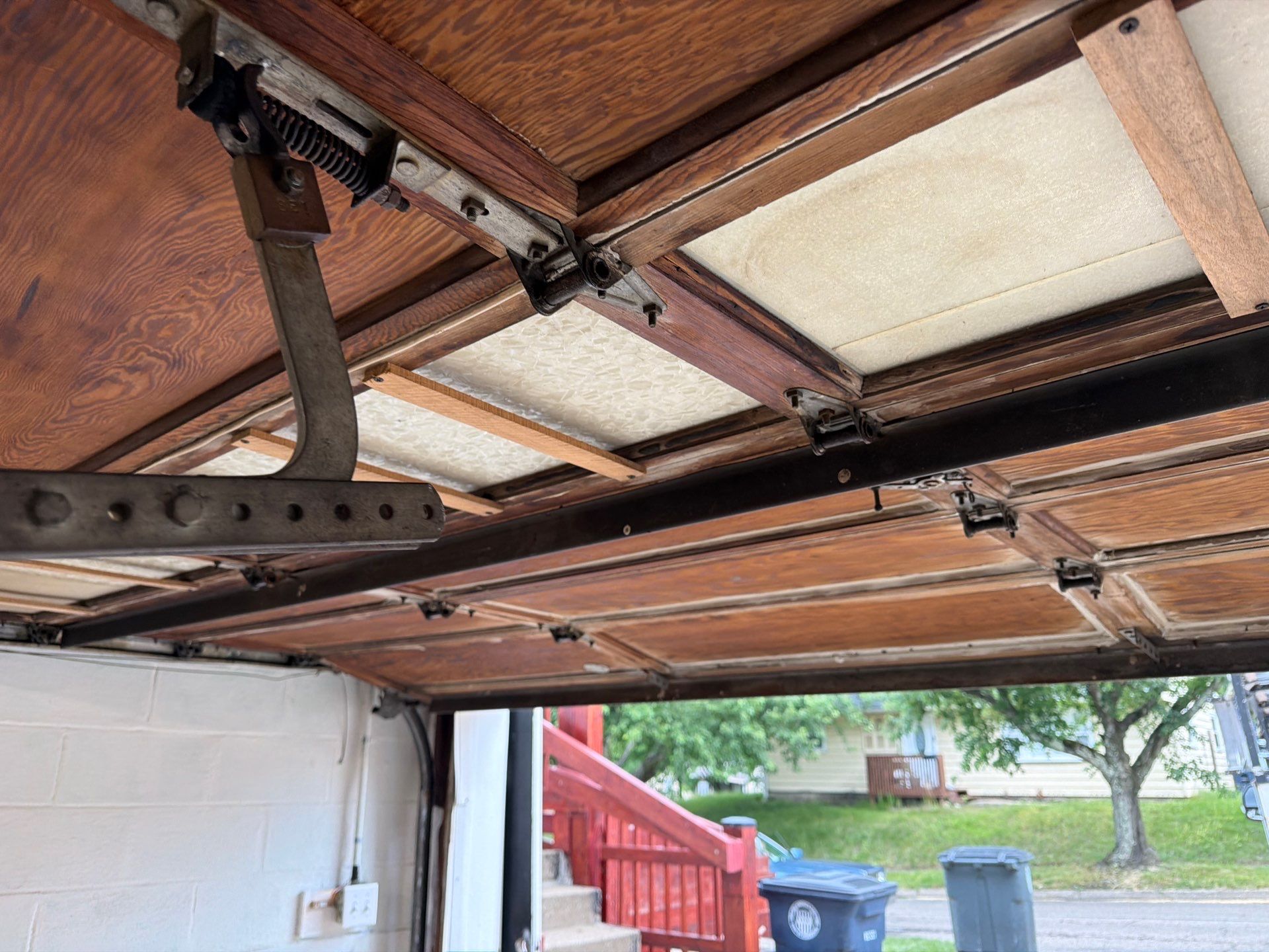 New Sectional Garage Door and LiftMaster Opener Installation in Akron by Ohio Garage Door Repair