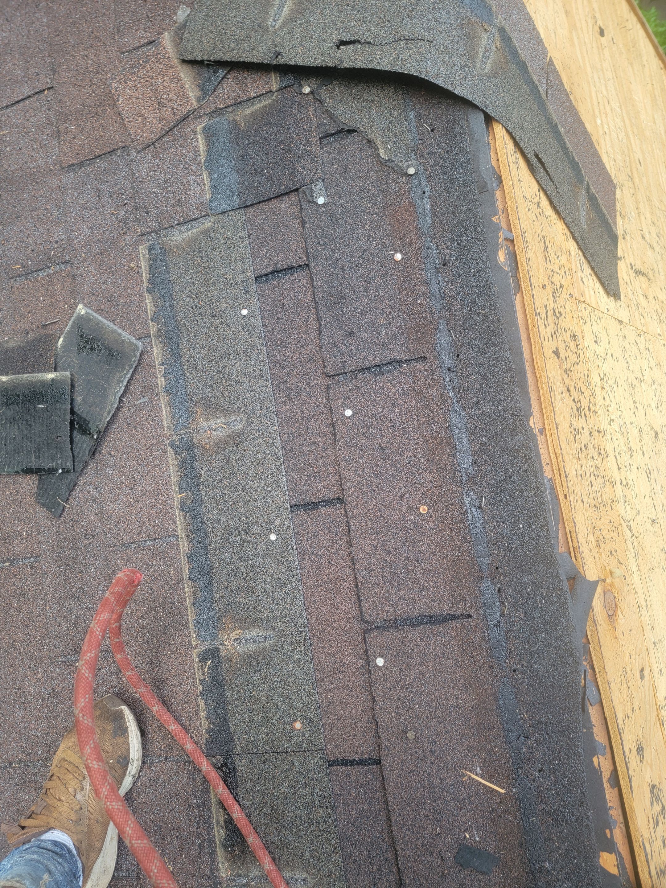 Residential Roof Replacement using Owens Corning Trudef Twilight Black by Inspector Roofing and Restoration