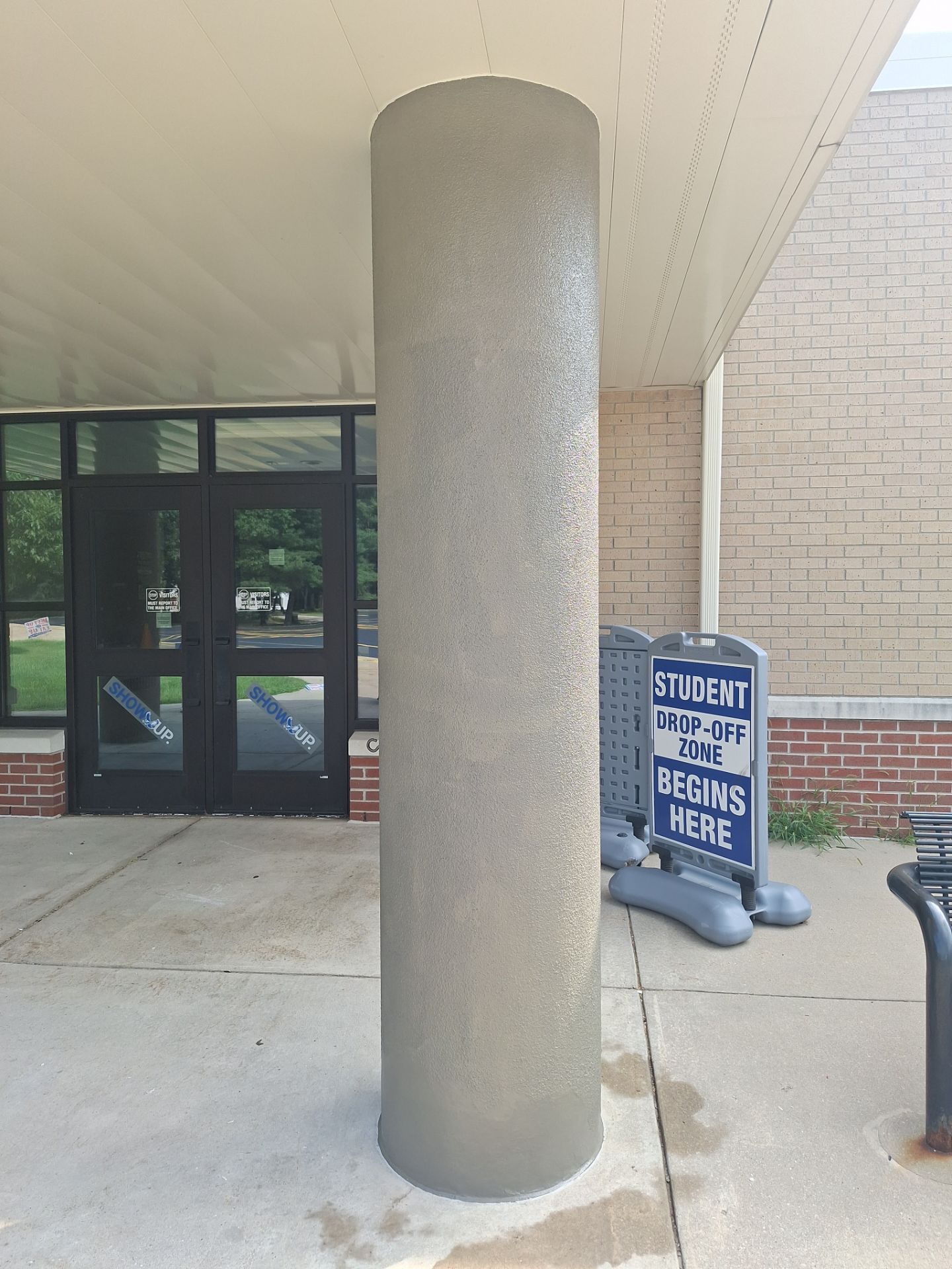Interior Drywall Patching and repainting for Oakridge School district! by Gordon Painting